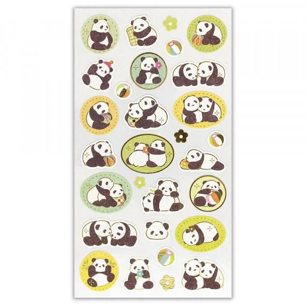 NB Large Japanese-style Sticker - Panda - Image 2