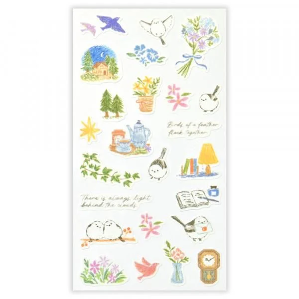 NB Large Stickers - Deco Time - Shimaenaga - Image 2