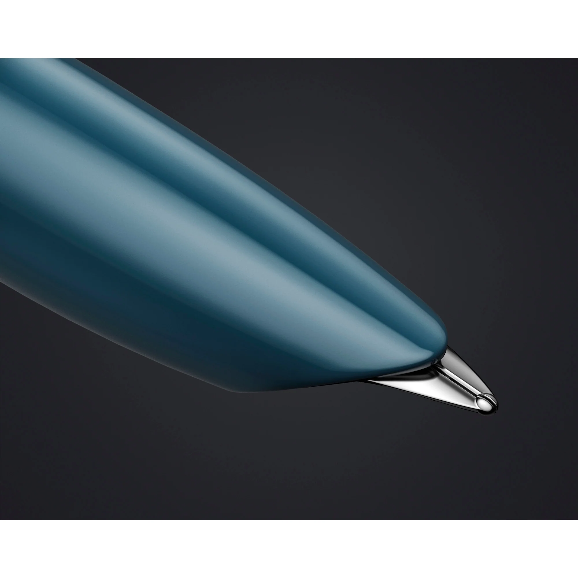 Parker 51 Fountain Pen - Teal Blue - Image 9
