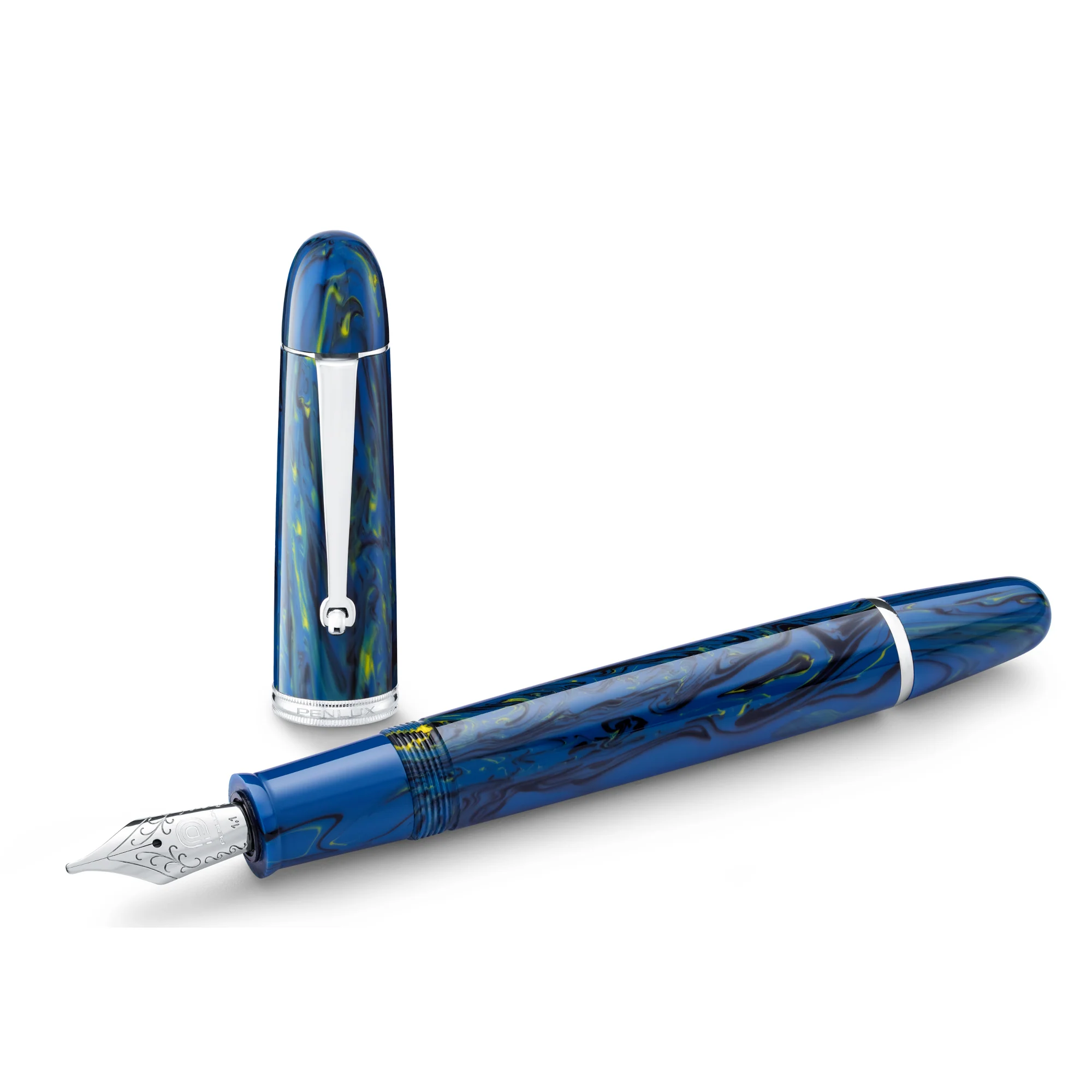 Penlux Masterpiece Grande Fountain Pen - Starry Night - Image 5