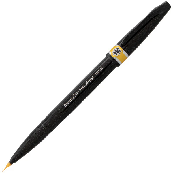 Pentel Arts Sign Pen Micro Brush Tip - Image 9