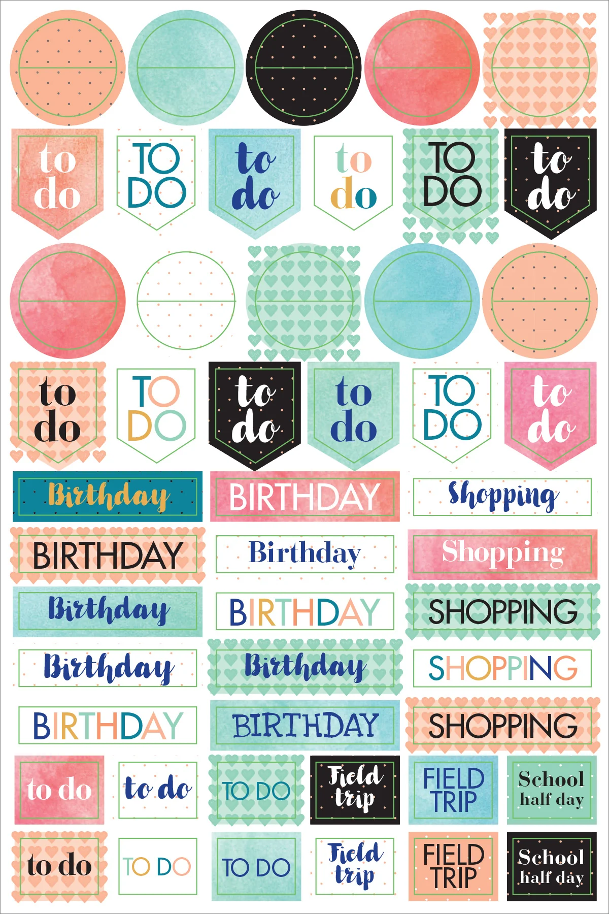 ESSENTIALS MOM'S PLANNER STICKERS - Image 6
