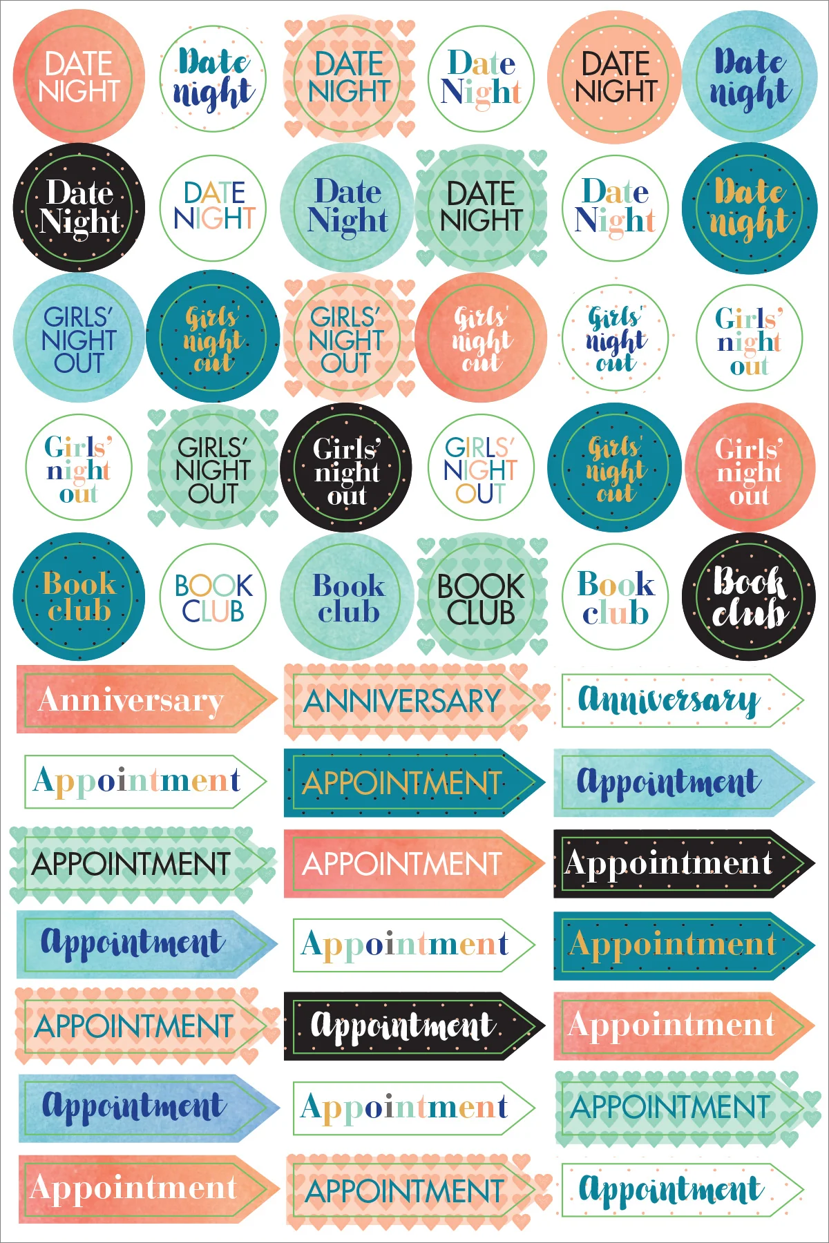 ESSENTIALS MOM'S PLANNER STICKERS - Image 9