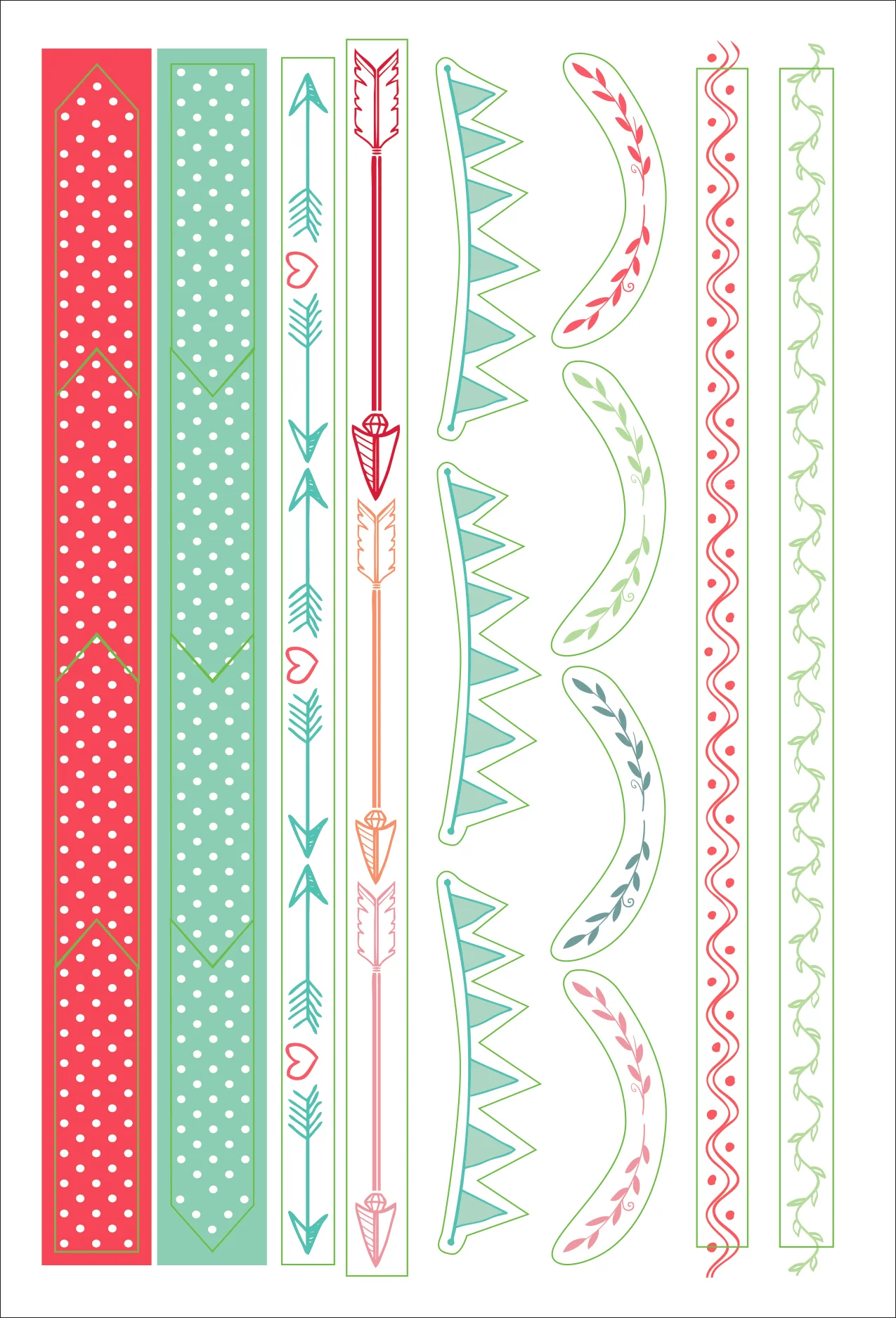 ESSENTIALS DOTTED JOURNAL PLANNER STICKERS - Image 10