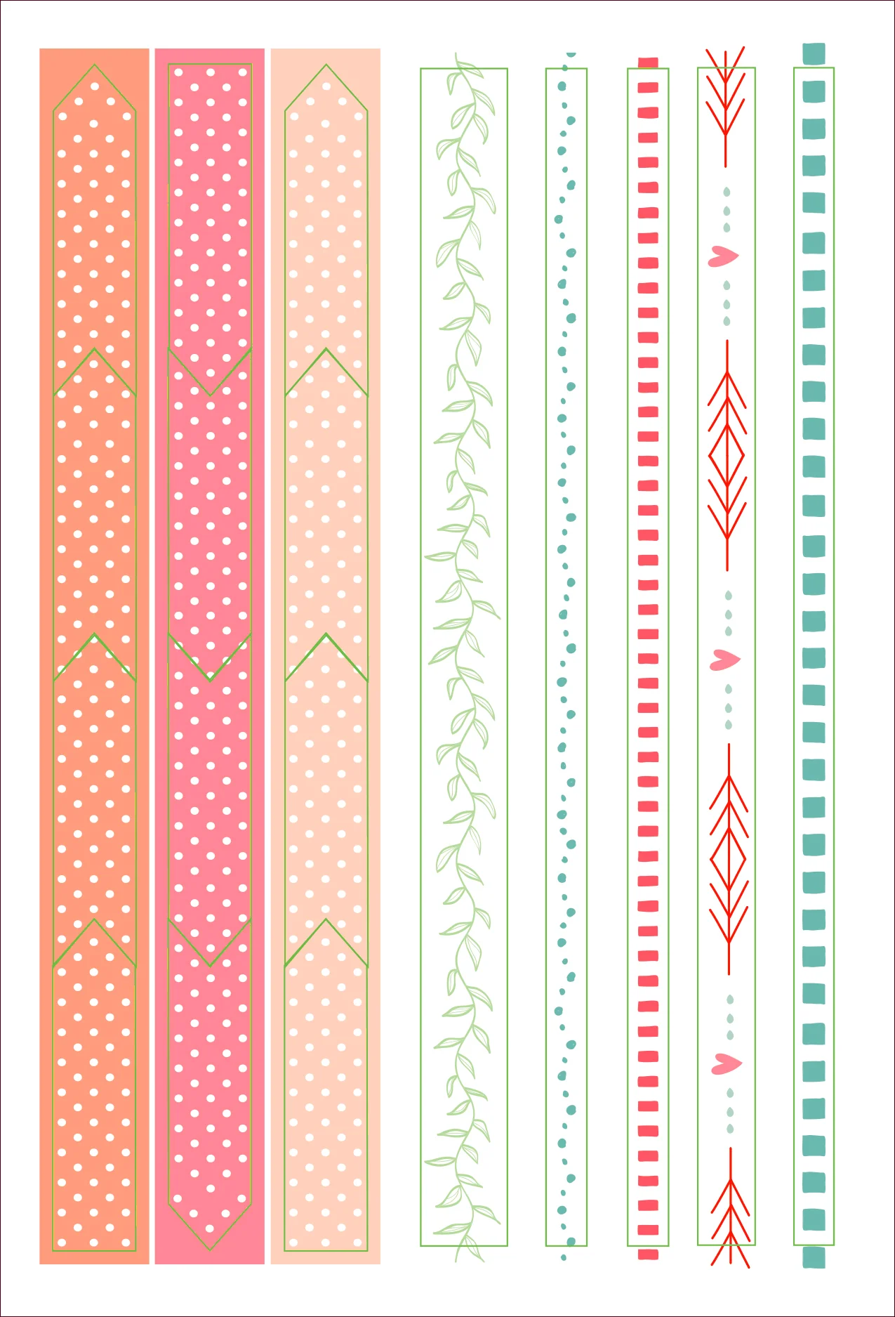 ESSENTIALS DOTTED JOURNAL PLANNER STICKERS - Image 4