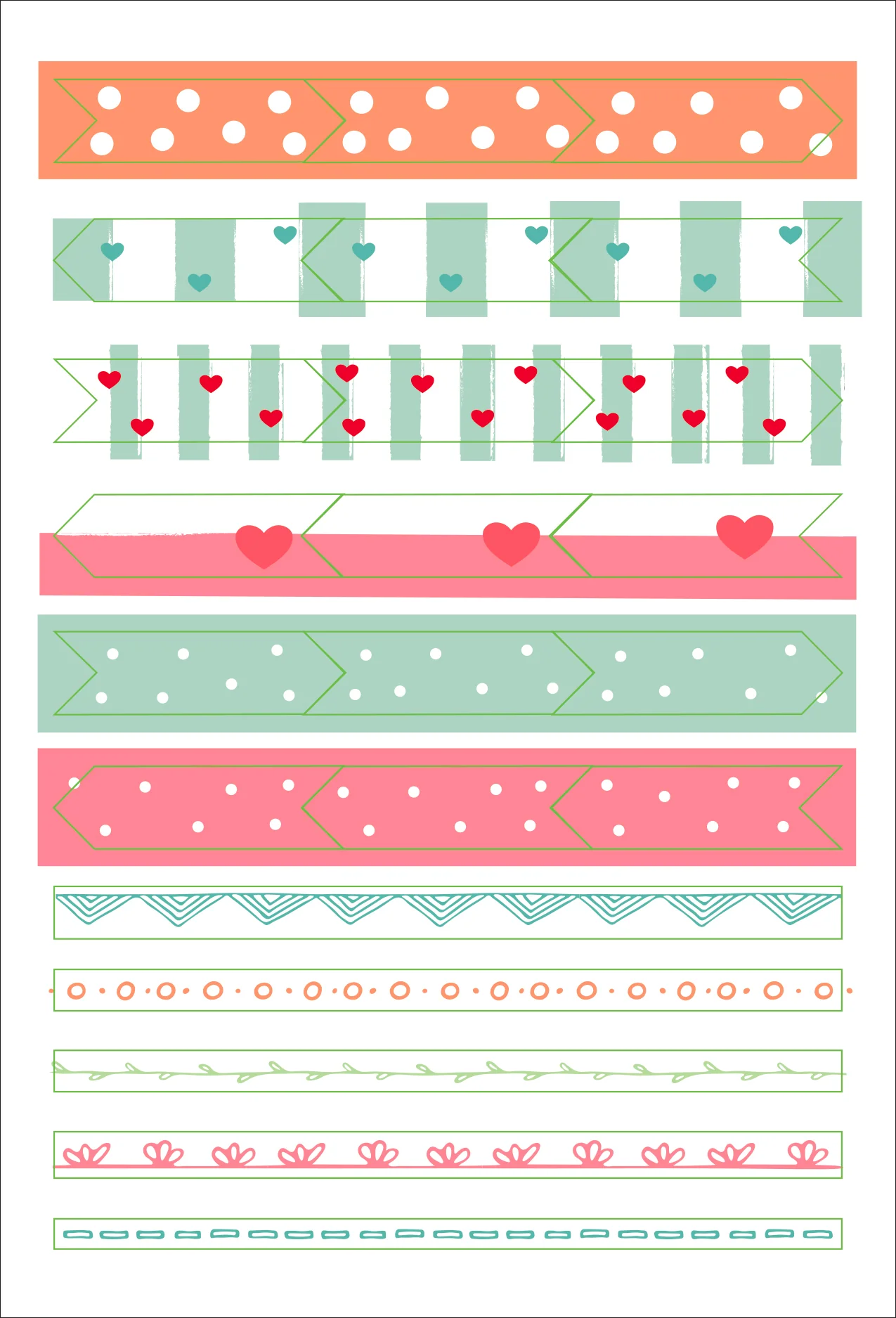 ESSENTIALS DOTTED JOURNAL PLANNER STICKERS - Image 7