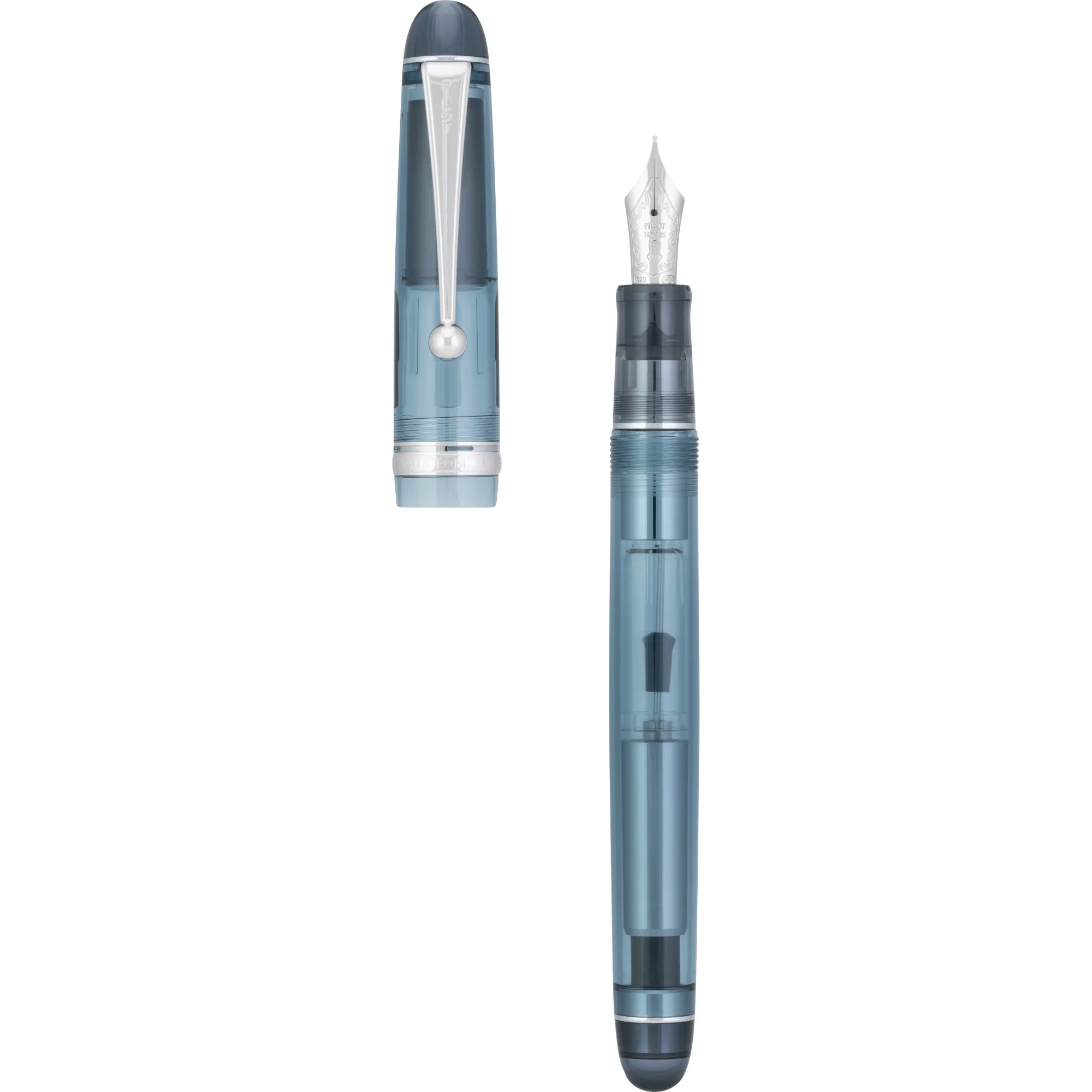 Pilot Custom 74 Fountain Pen - Blue Stone - Image 4