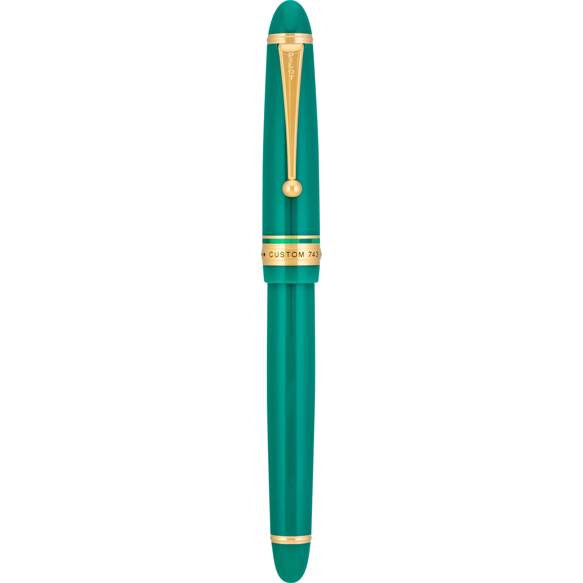 Pilot Custom 743 Fountain Pen - Green - Image 6