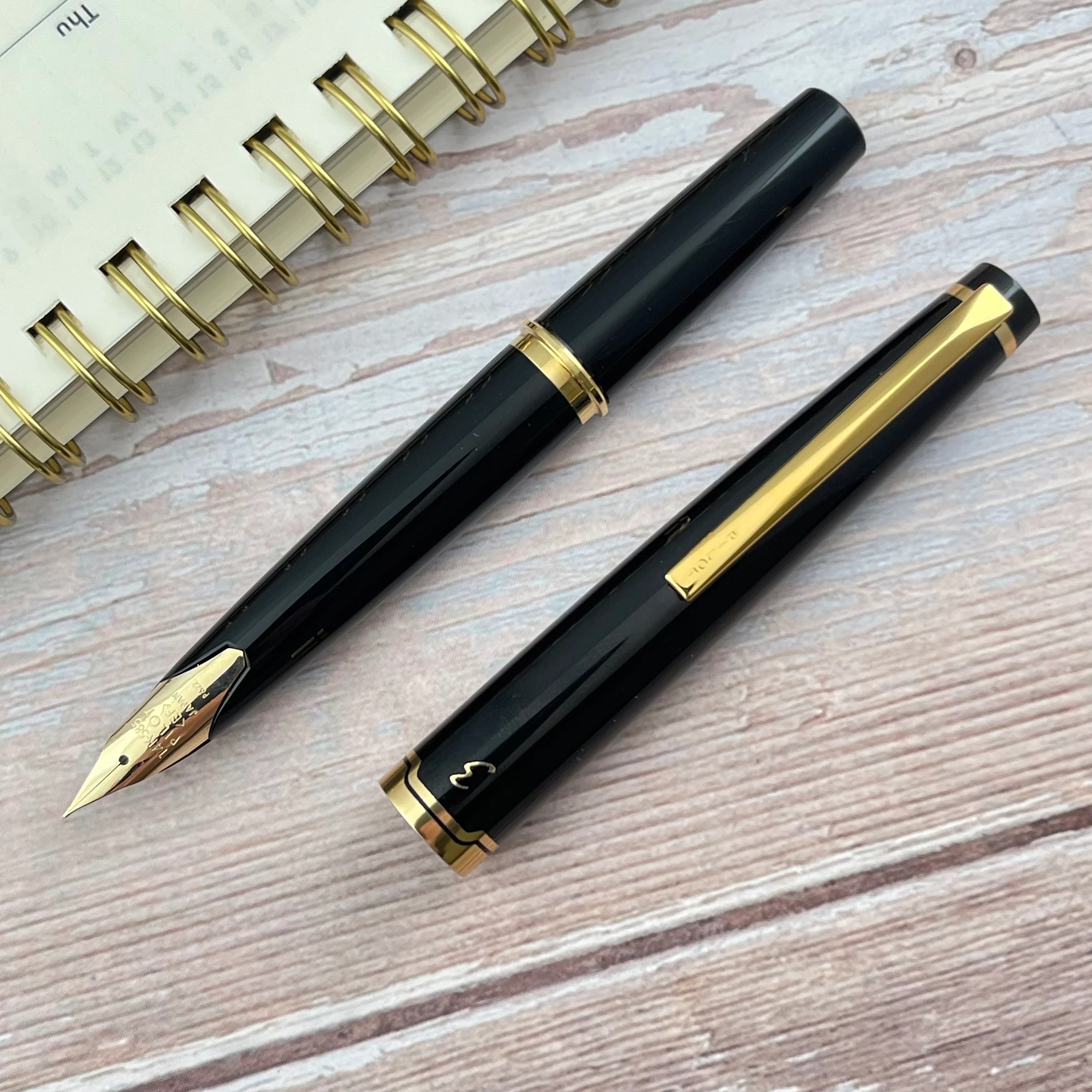 Pilot E95s Fountain Pen - Black - Image 3