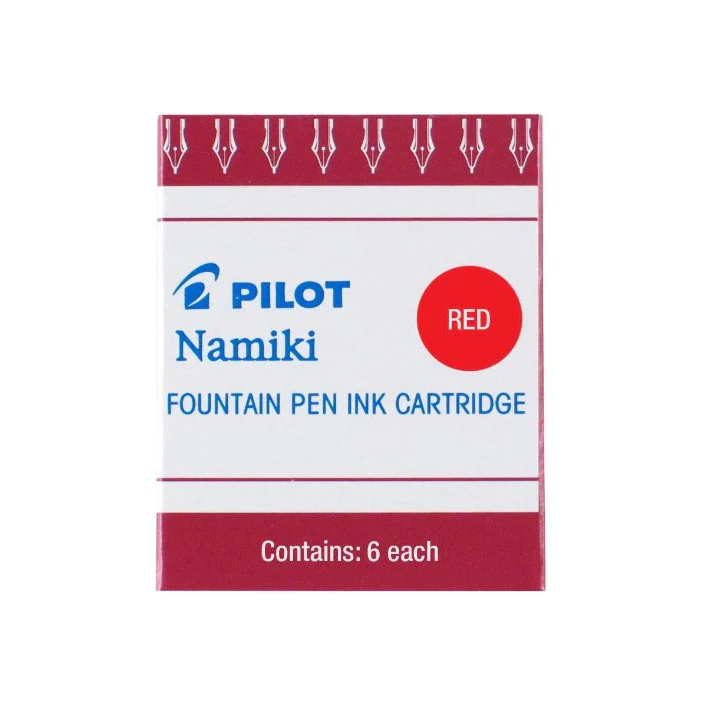 Pilot Ink Cartridge - Red