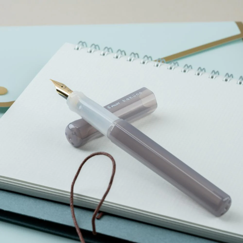 Pilot Kakuno Fountain Pen - Nimbus Gray - Image 3
