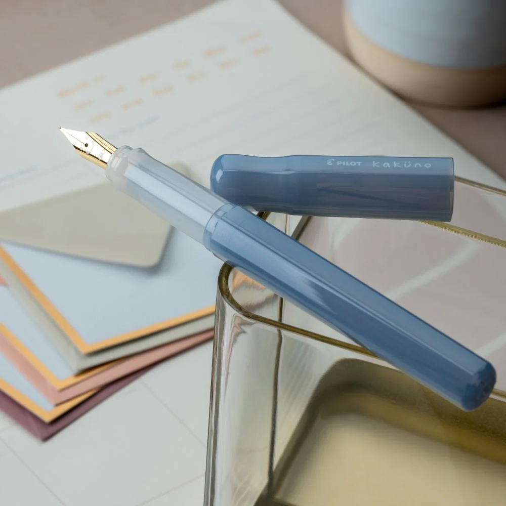 Pilot Kakuno Fountain Pen - Twilight Periwinkle - Image 5