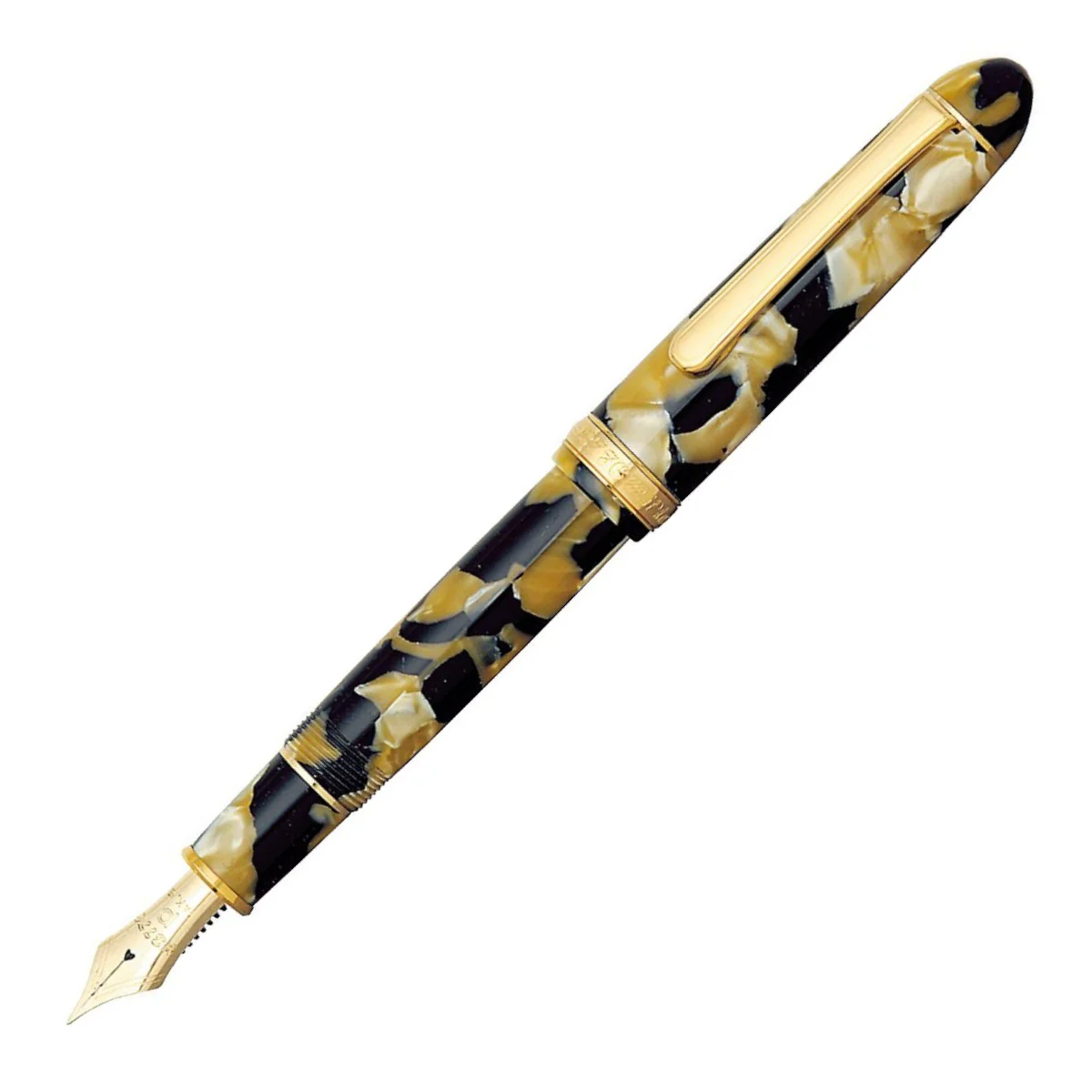 Platinum #3776 Celluloid Fountain Pen - Calico - Image 4