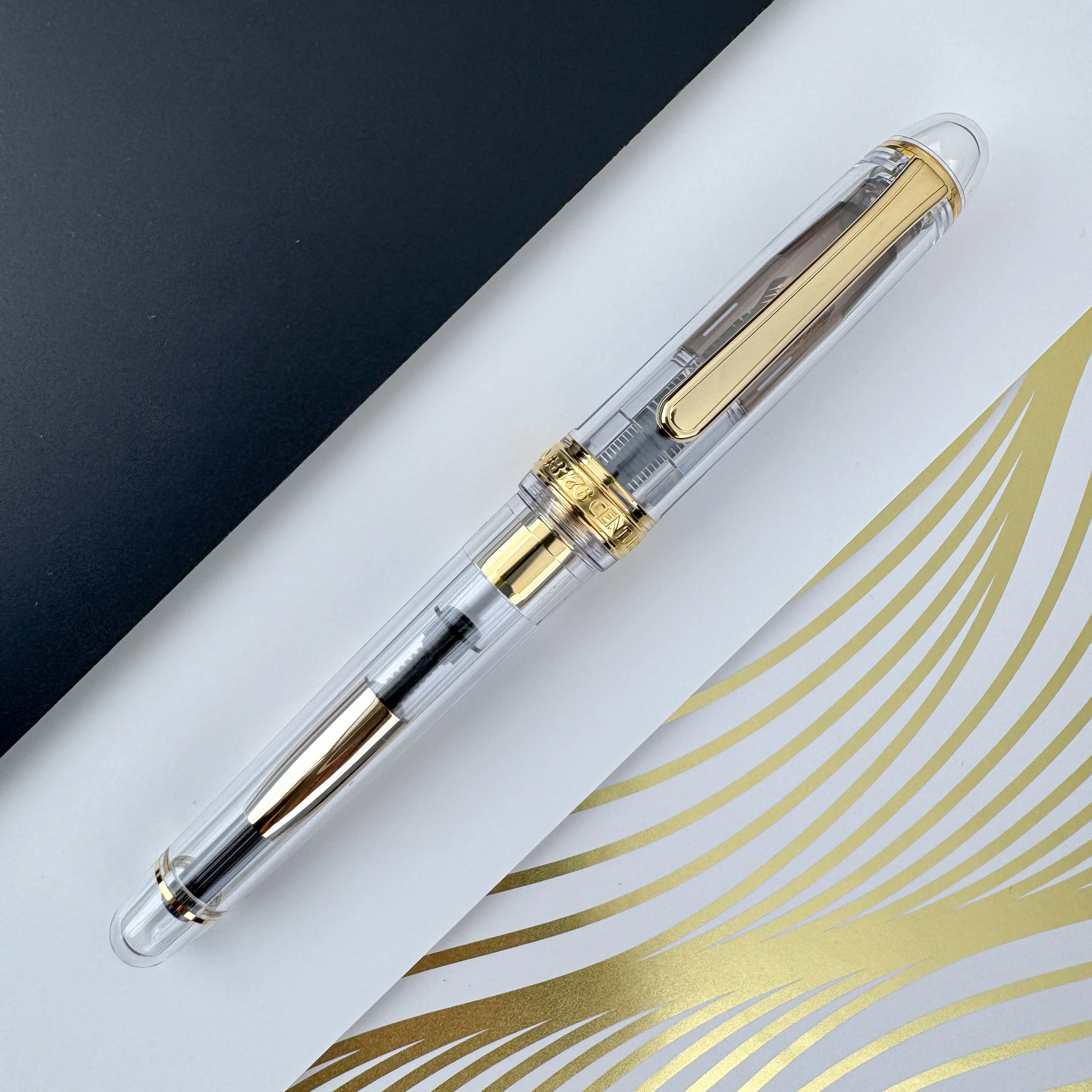 Platinum #3776 Century 2.0 Fountain Pen - Demonstrator (Limited Edition) - Image 2