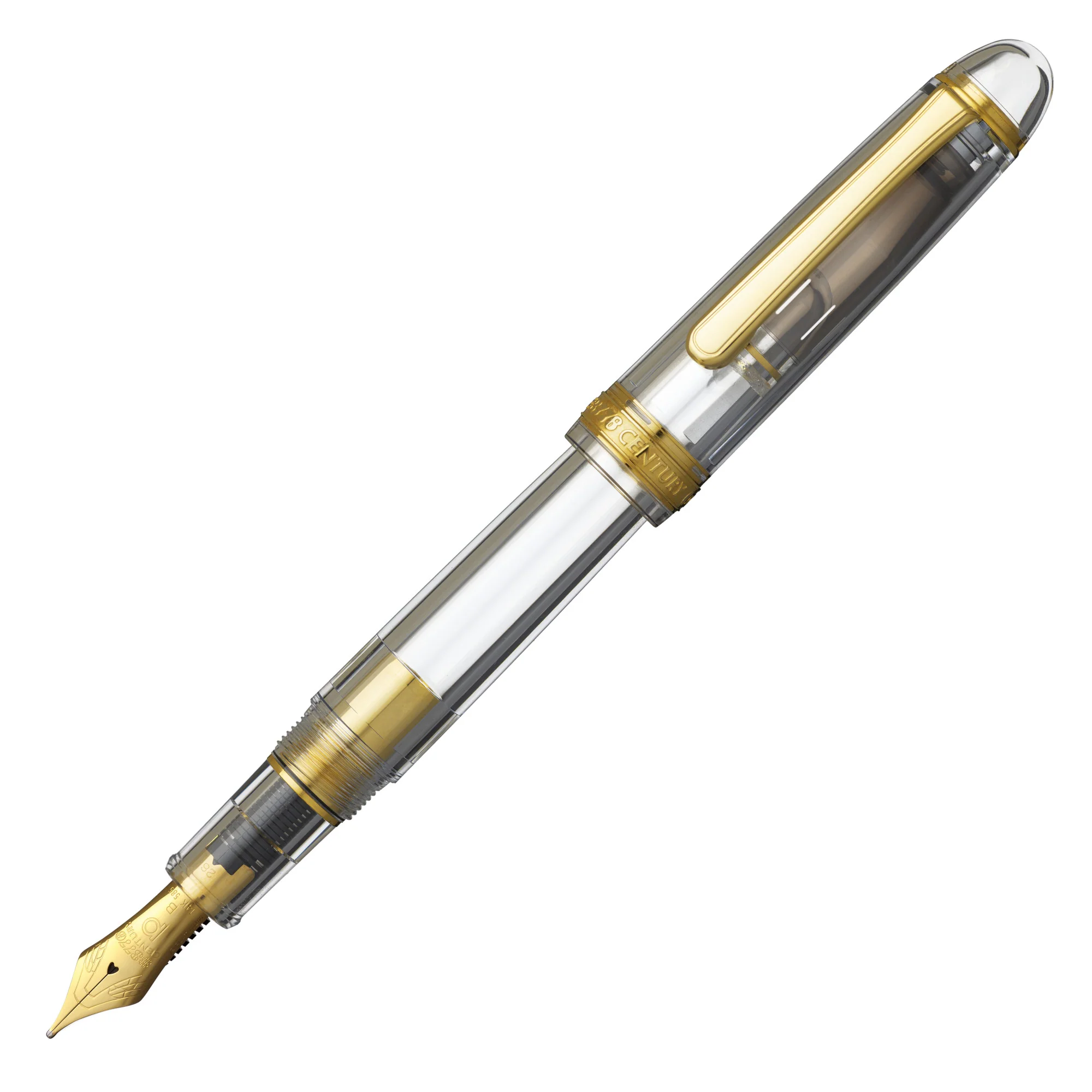 Platinum #3776 Century 2.0 Fountain Pen - Demonstrator (Limited Edition) - Image 3