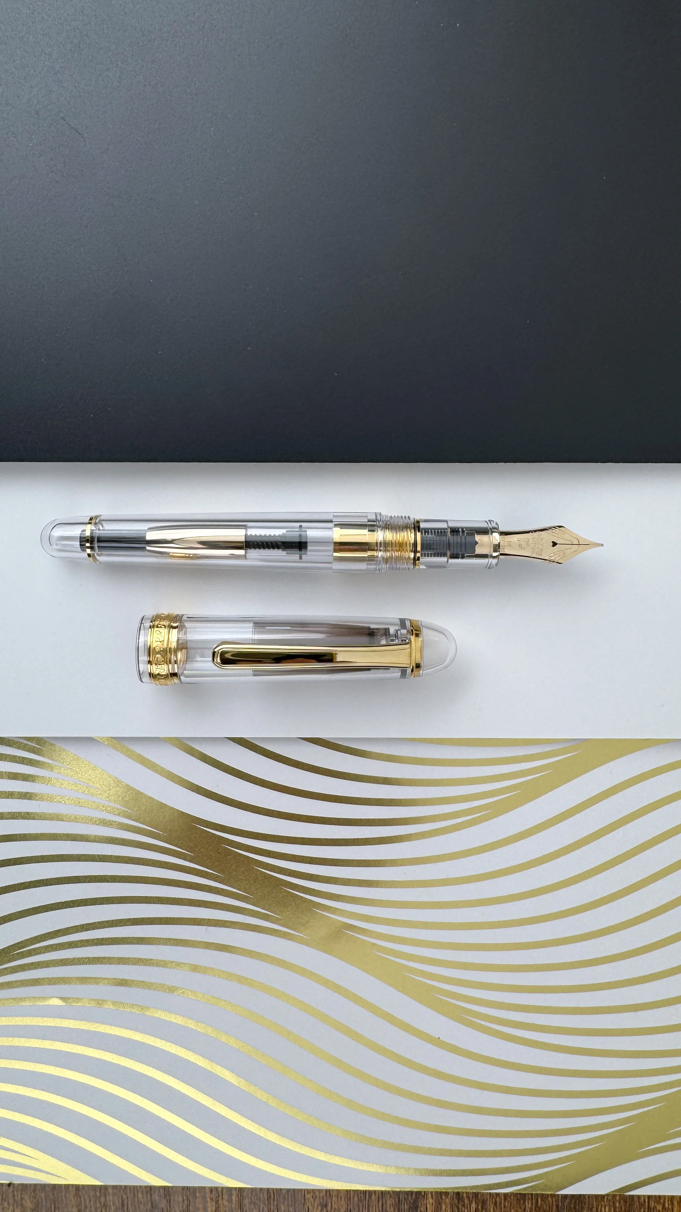 Platinum #3776 Century 2.0 Fountain Pen - Demonstrator (Limited Edition) - Image 5