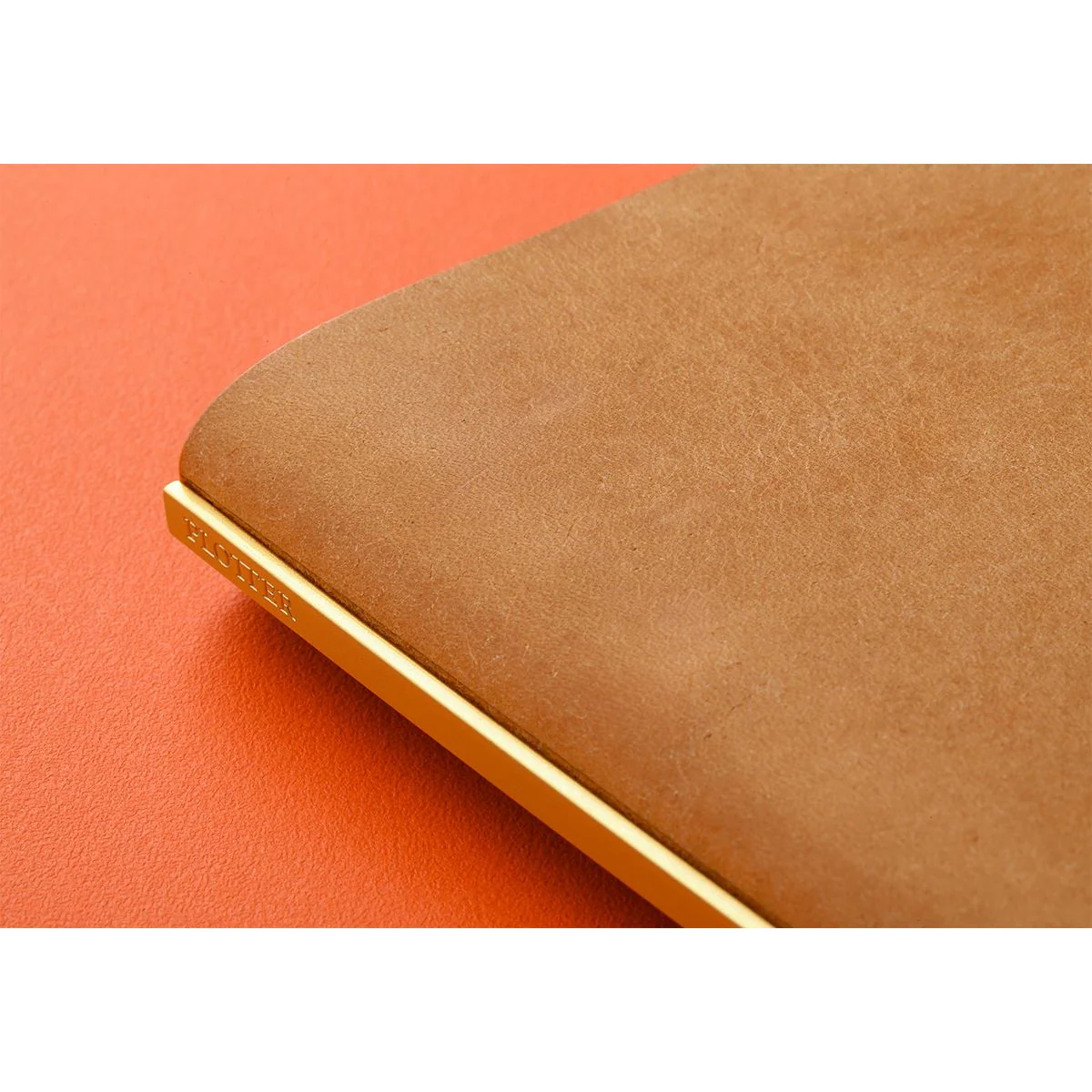 Plotter Pueblo 6-Ring Leather Binder - A5 Size - Beige - Image 5