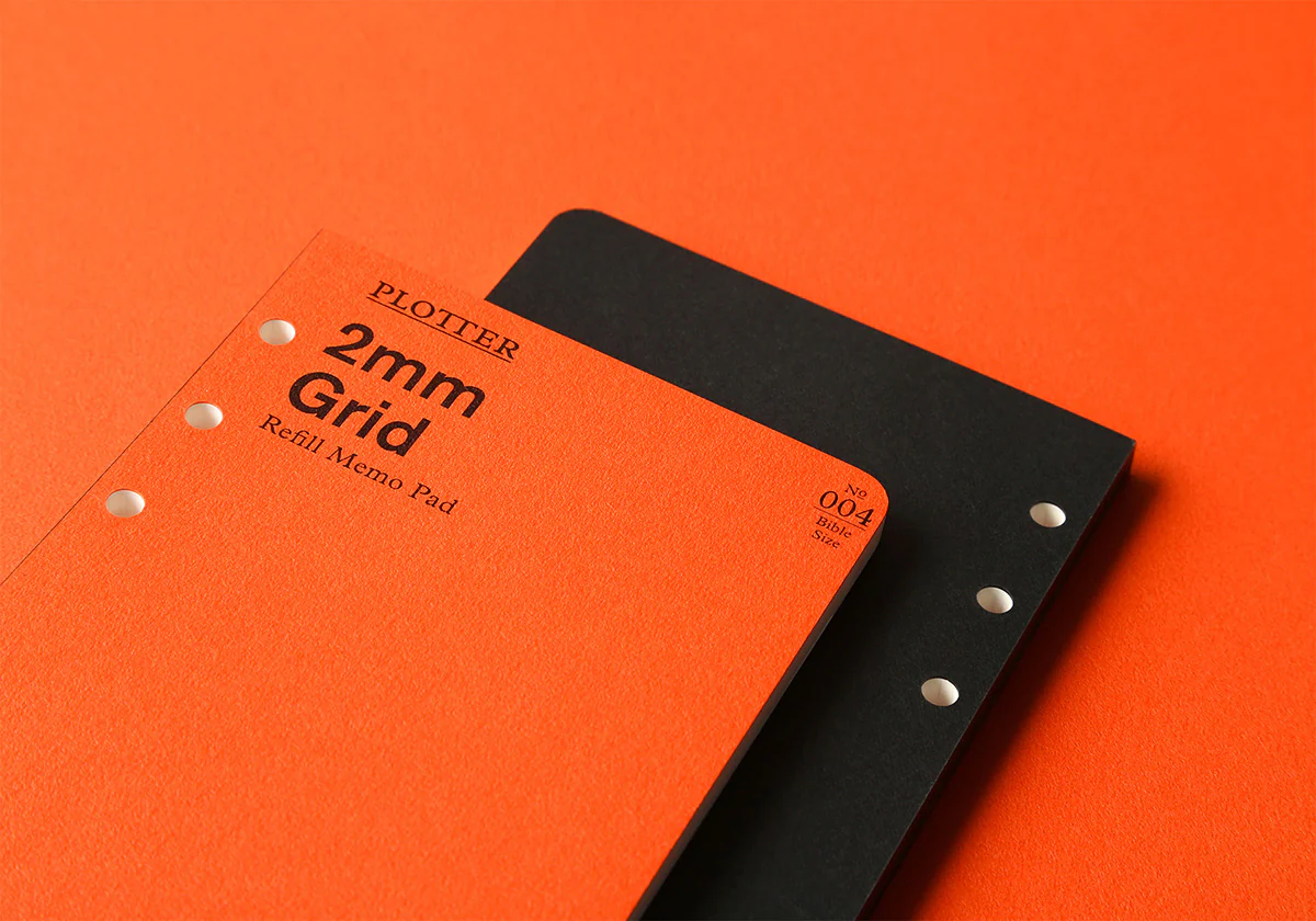 Plotter Refill Memo Pad - Grid - Bible Size - Image 5
