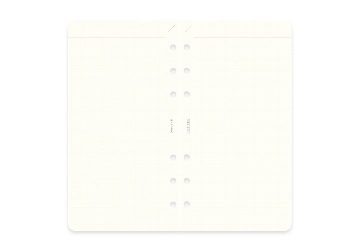 Plotter Refill Memo Pad - Grid - Bible Size - Image 9