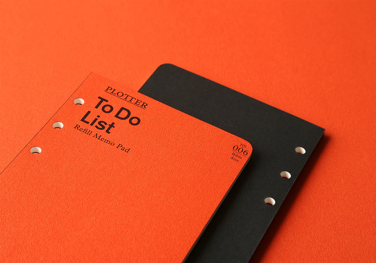 Plotter Refill Memo Pad - To Do List - Bible Size - Image 5
