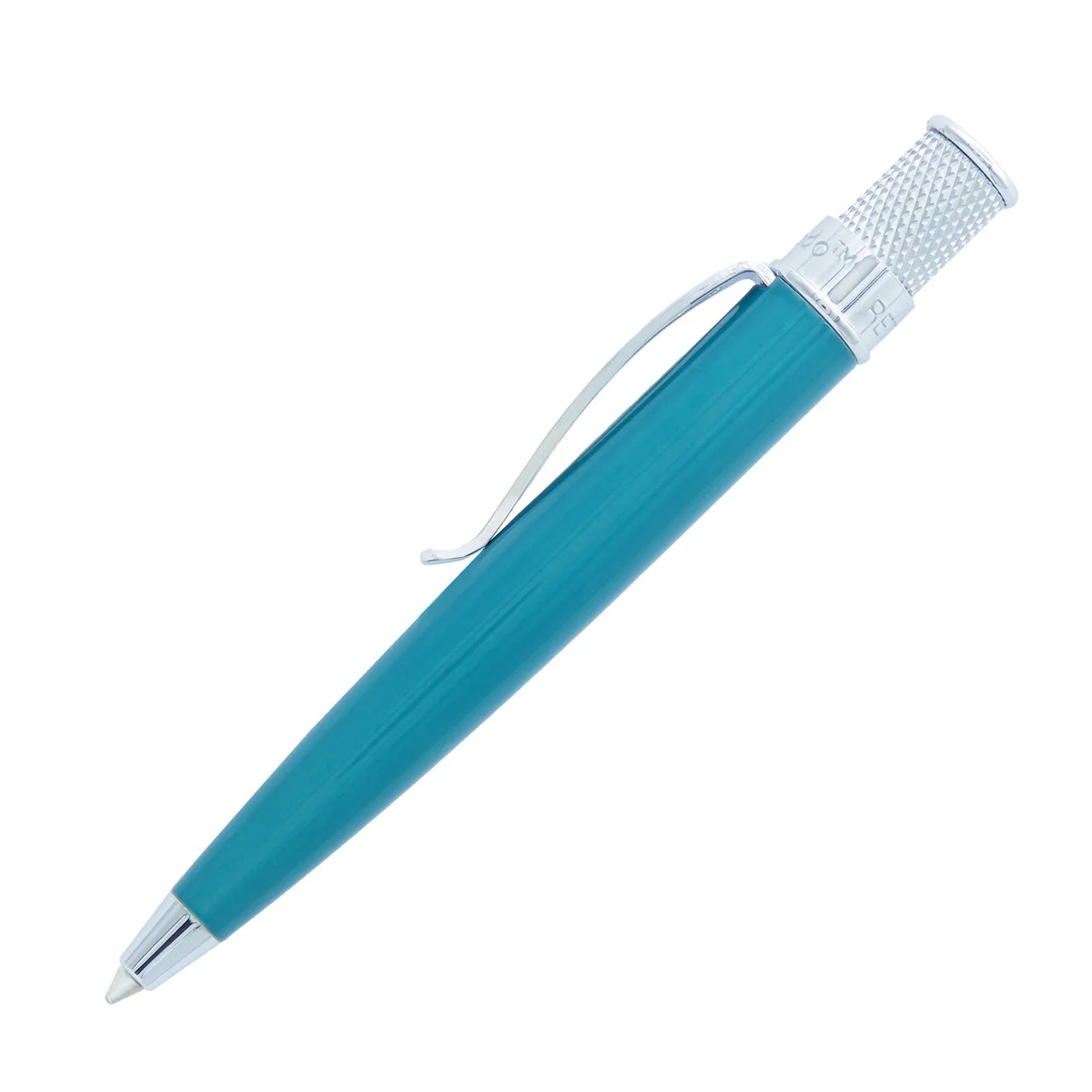 Retro 51 Tornado Elite Ballpoint Pen - Turquoise - Image 3