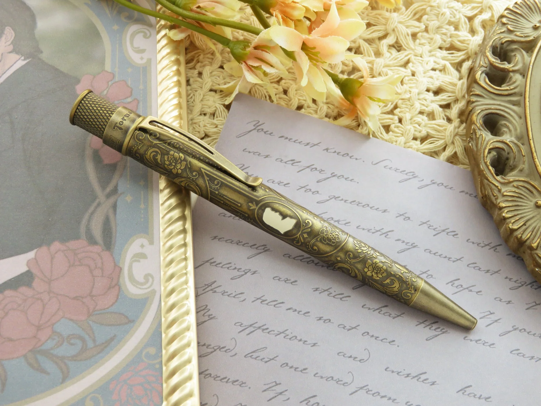 Retro 51 Tornado Literary Collection Rollerball Pen - Pride and Prejudice (Limited Edition) - Image 2