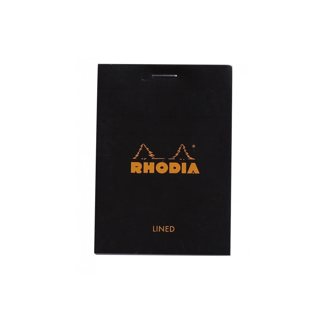 Rhodia Staplebound Notepad - Lined 80 sheets - 3 x 4 - Black cover - Image 4