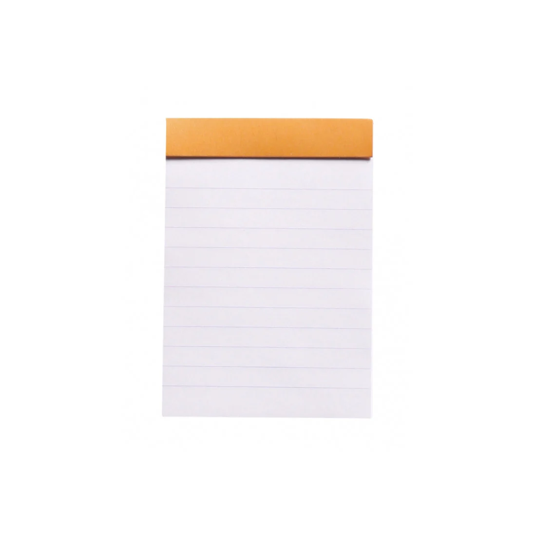 Rhodia Staplebound Notepad - Lined 80 sheets - 3 x 4 - Orange cover - Image 5