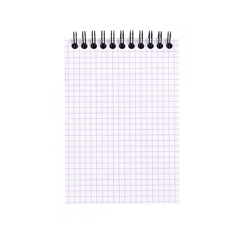 Rhodia Wirebound Notepad - Graph 80 sheets - 4 x 6 - Orange cover - Image 5