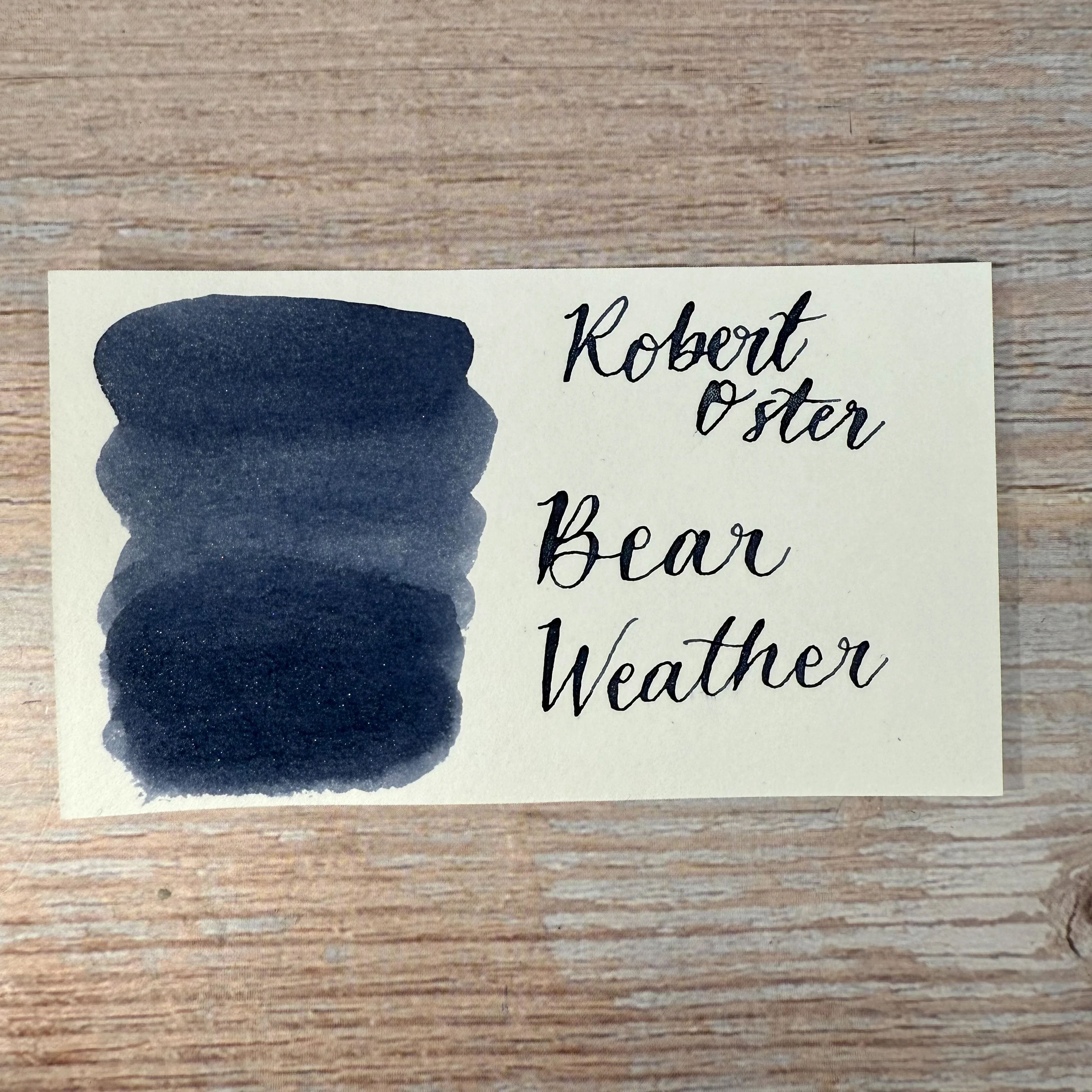 Robert Oster Bear Weather - 50ml Bottled Ink (Atlas Exclusive) - Image 2