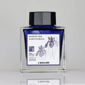 Sailor Manyo Kakitsubata - 50ml Bottled Ink - Image 2