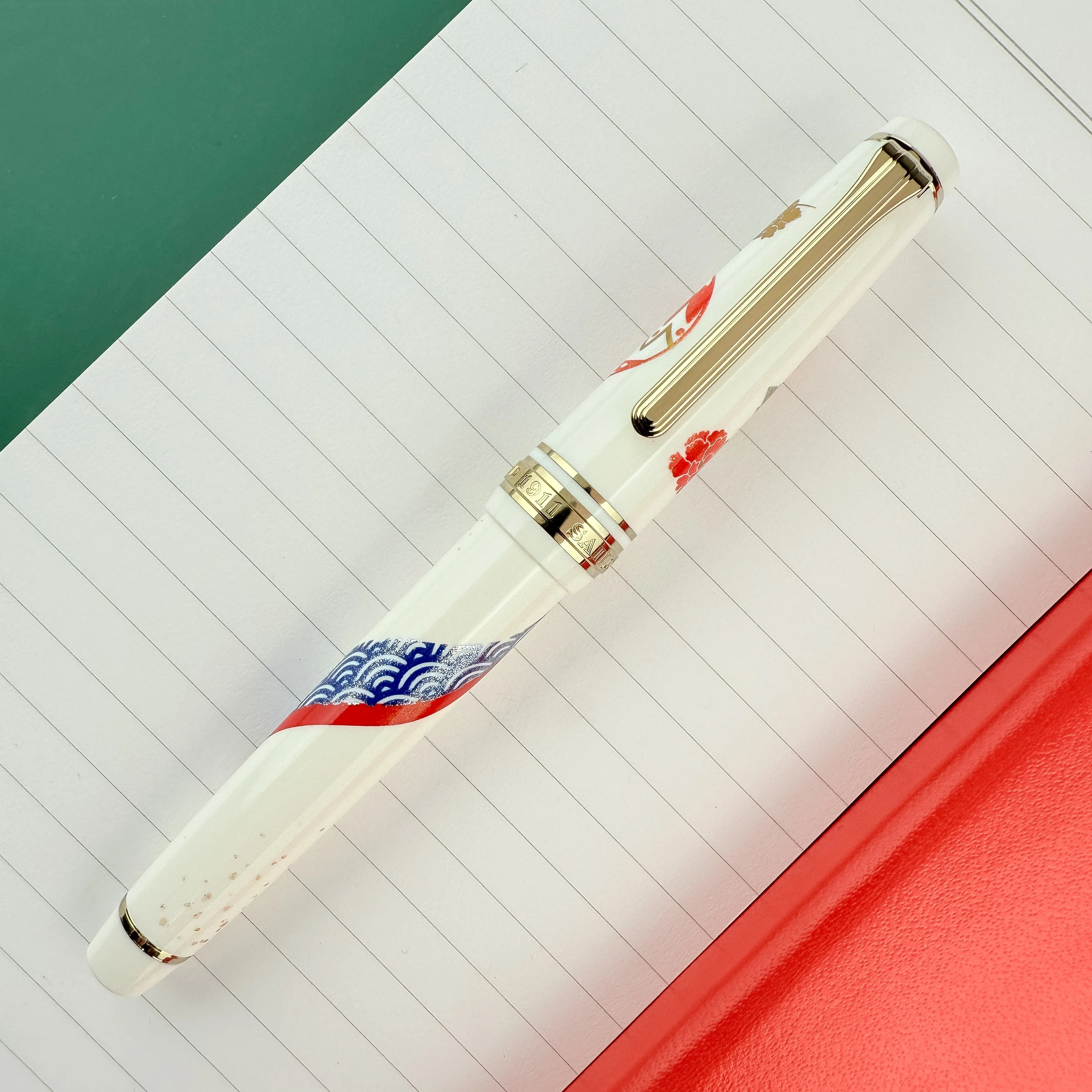 Sailor Pro Gear Slim 'Kimono' Fountain Pen - Happiness (Special Edition) - Image 2