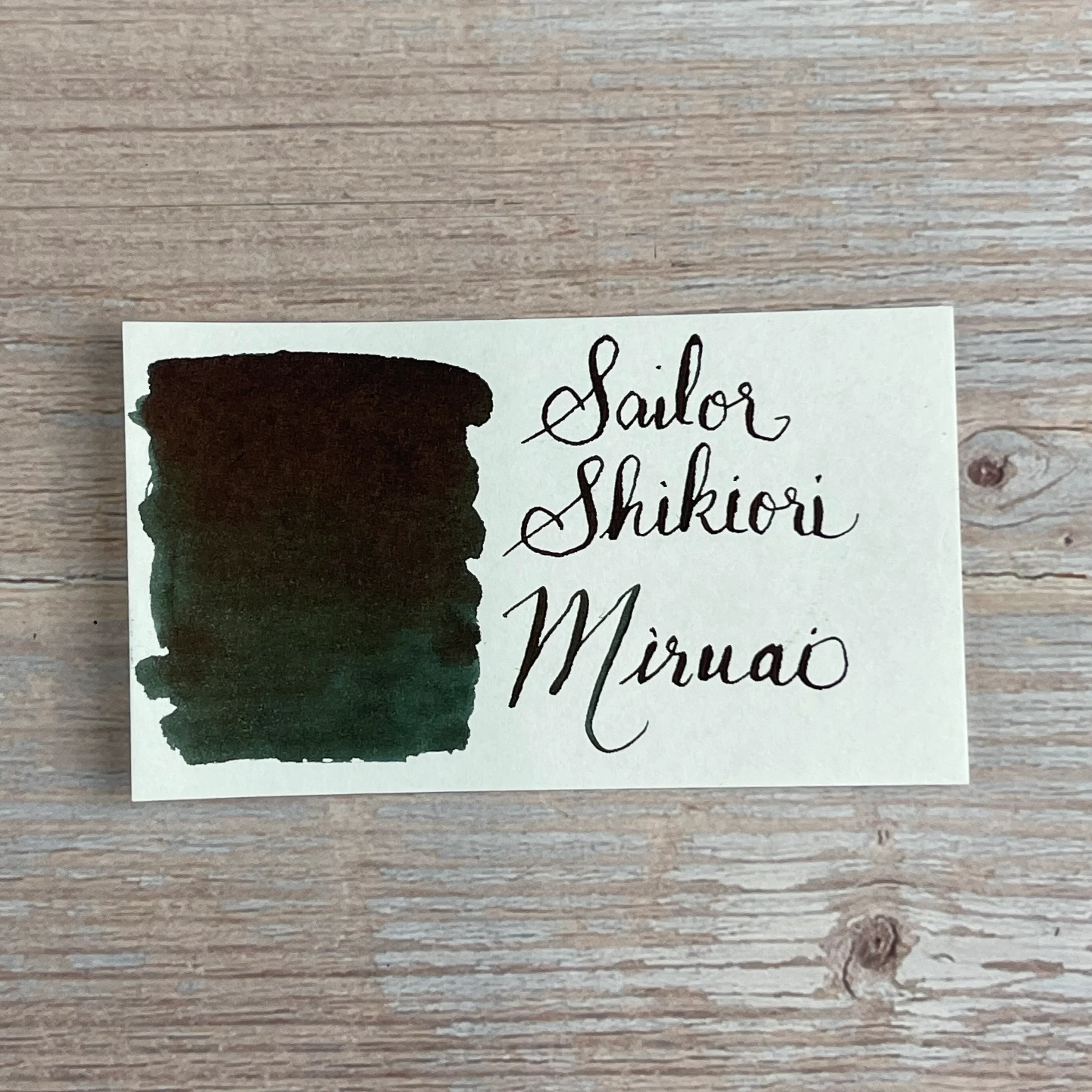 Sailor Shikiori Miruai - 20ml Bottled Ink