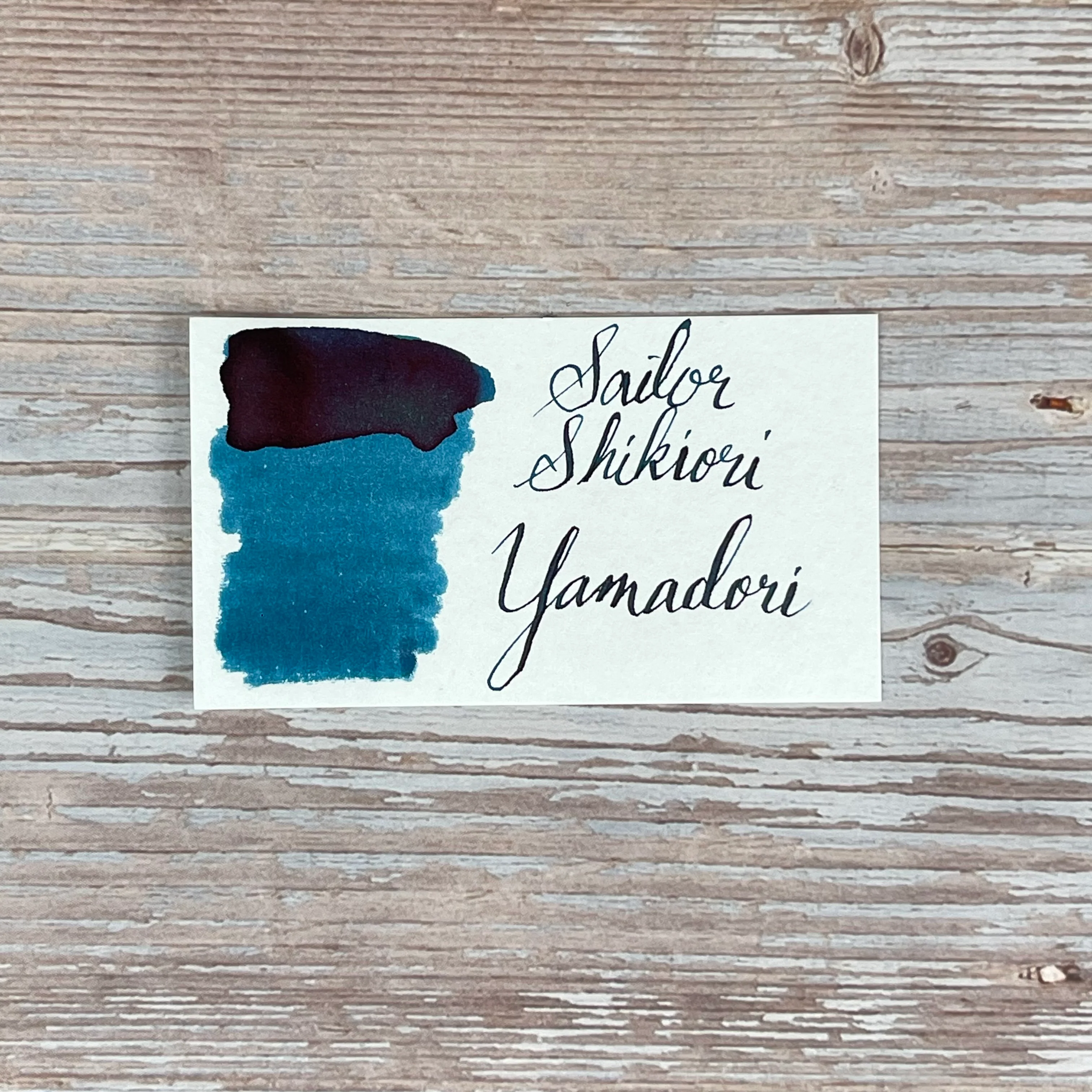 Sailor Shikiori Ink Cartridges - Yamadori (Dark Turquoise) (New)