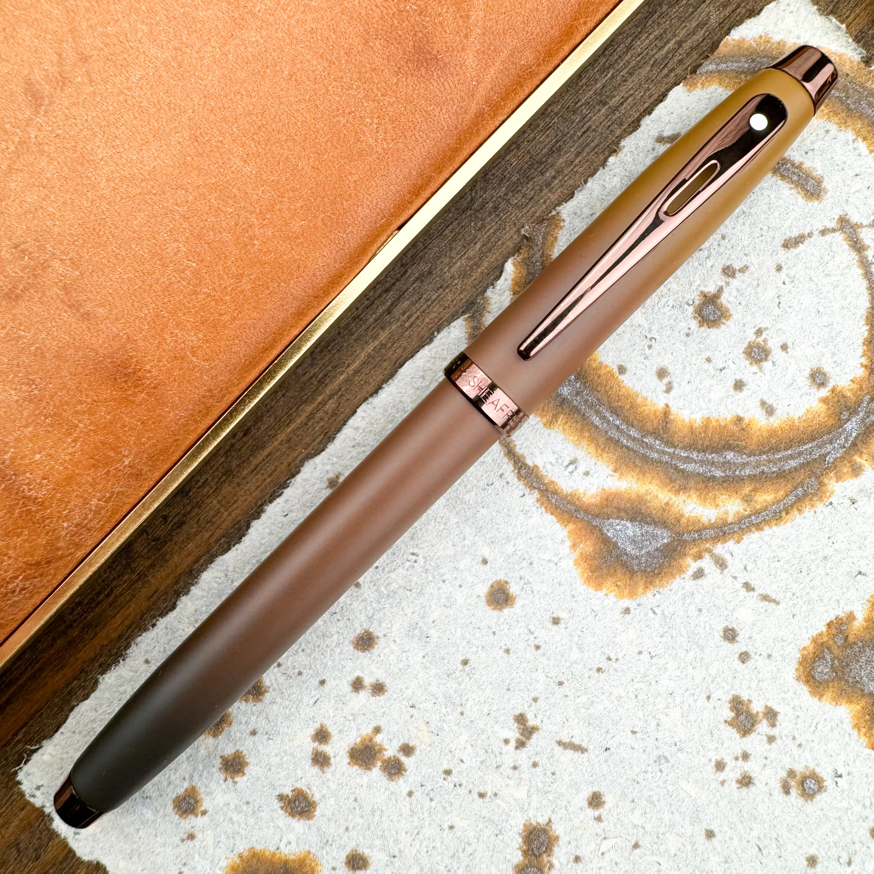 Sheaffer 100 Fountain Pen - Coffee (Special Edition) - Image 2