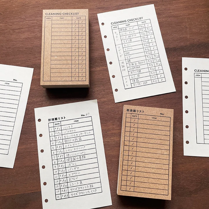 Stamp Marché Marle List Stamp - Cleaning Checklist - Image 5