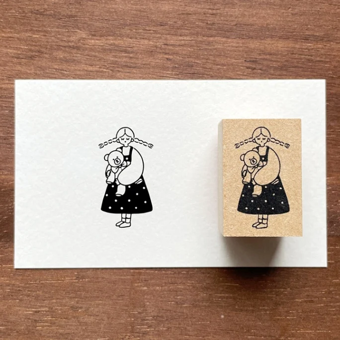 Stamp Marché x Peppoko Stamp - Marle Teddy Bear