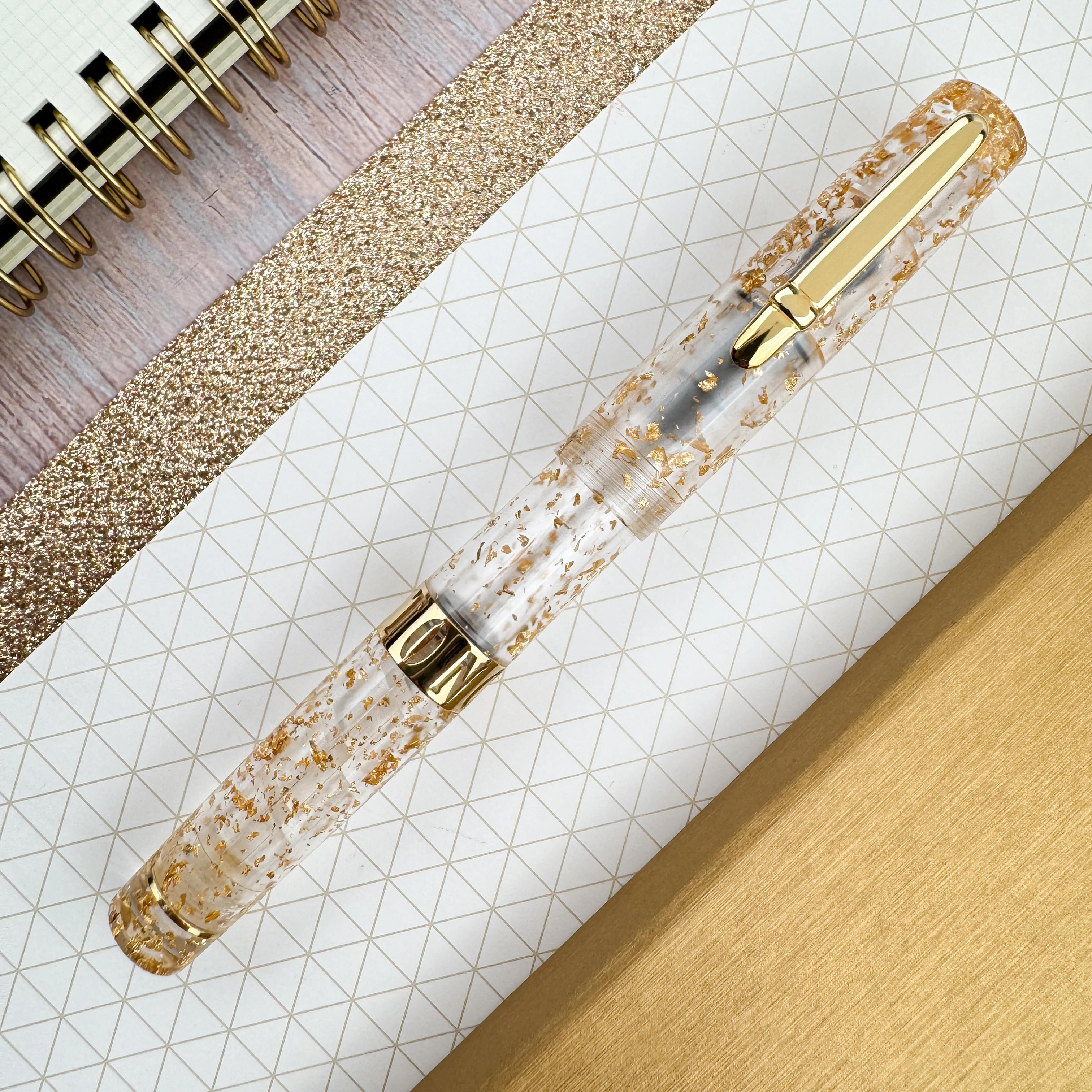 Stipula Novecento Fountain Pen - Gold Leaf - Image 2