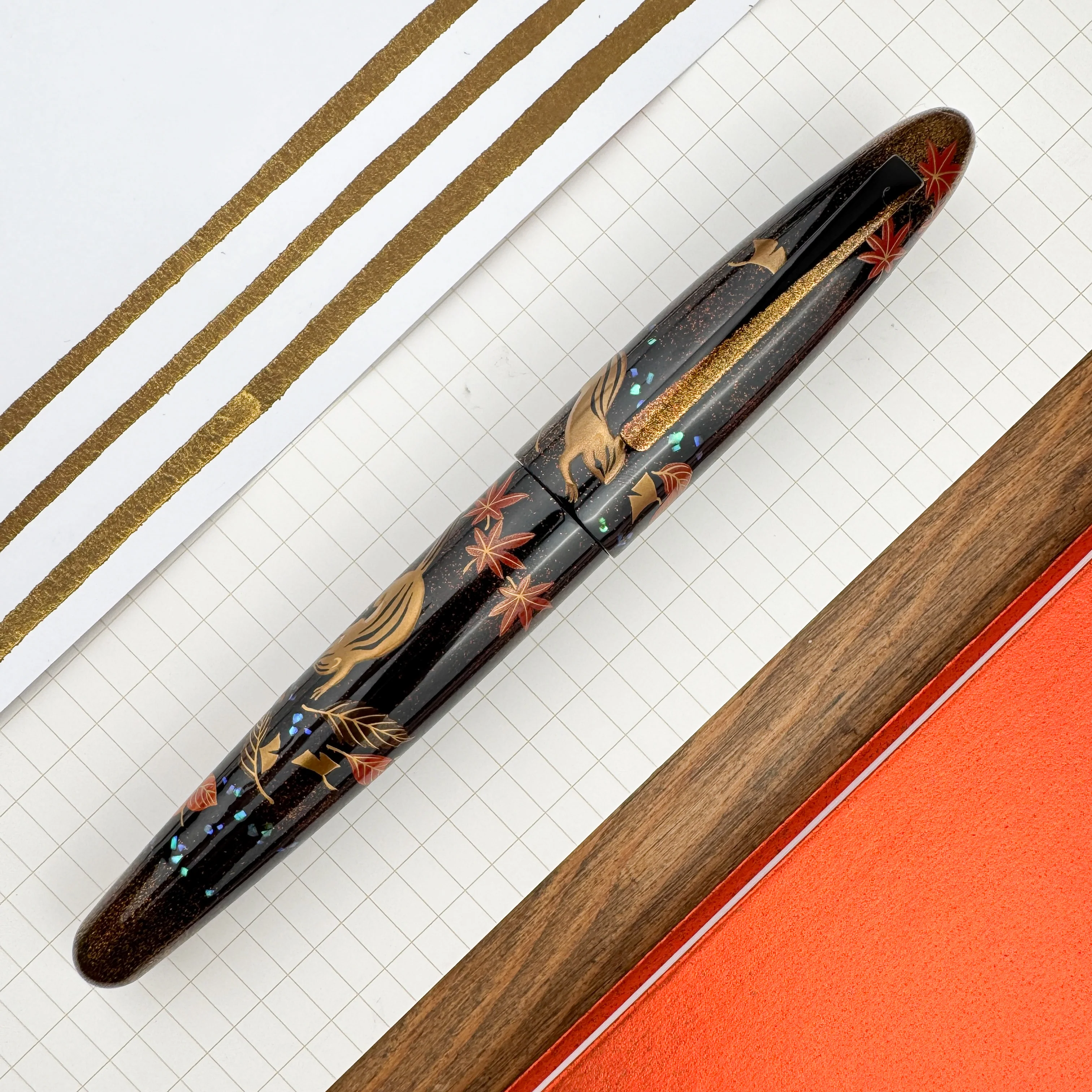 TACCIA Empress Fountain Pen - Shima-Risu (Limited Edition) - Image 2