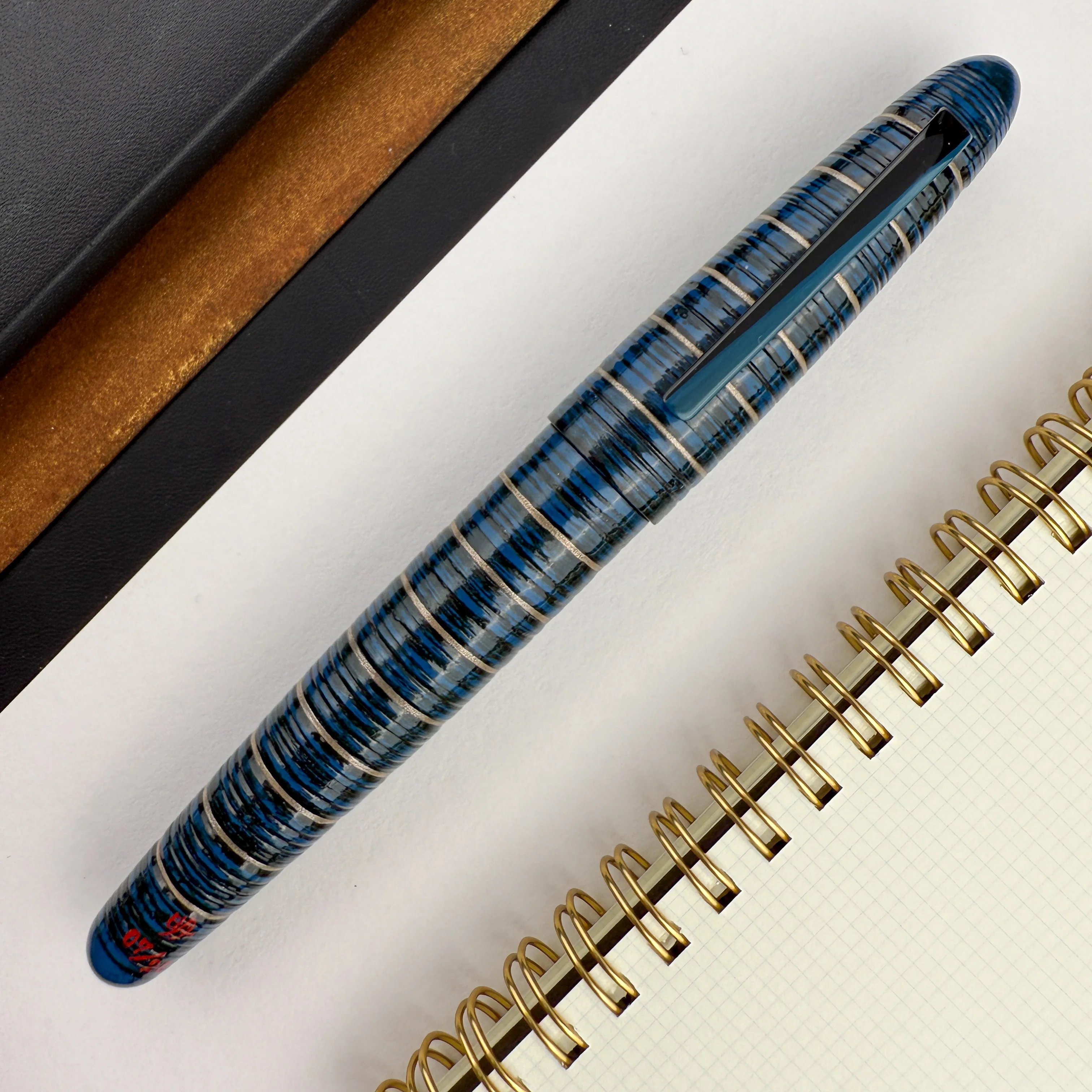 TACCIA Empress Fountain Pen - Wajima 36 Blue (Limited Edition) - Image 2