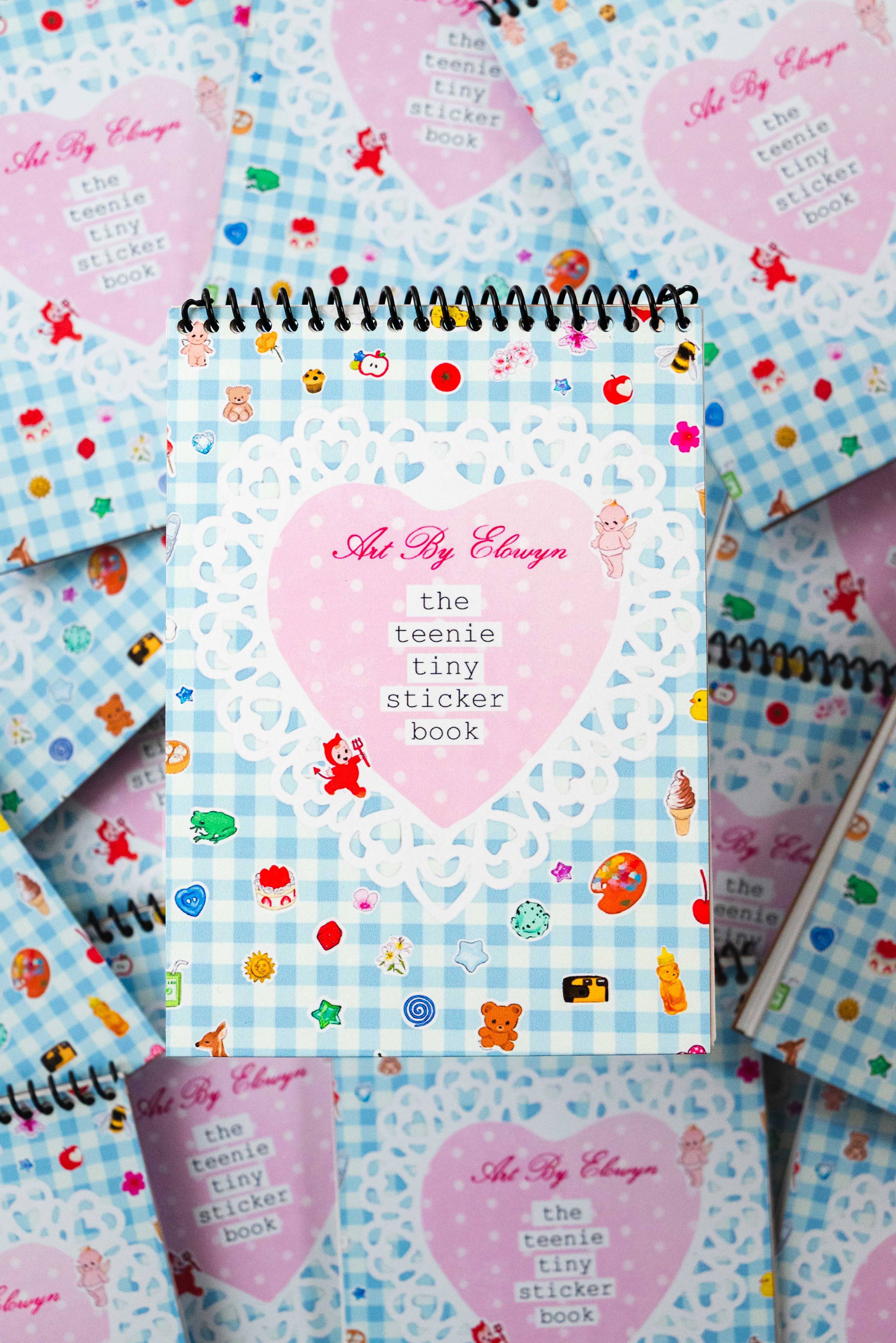 Art By Elowyn Teenie Tiny Sticker Book - Image 4