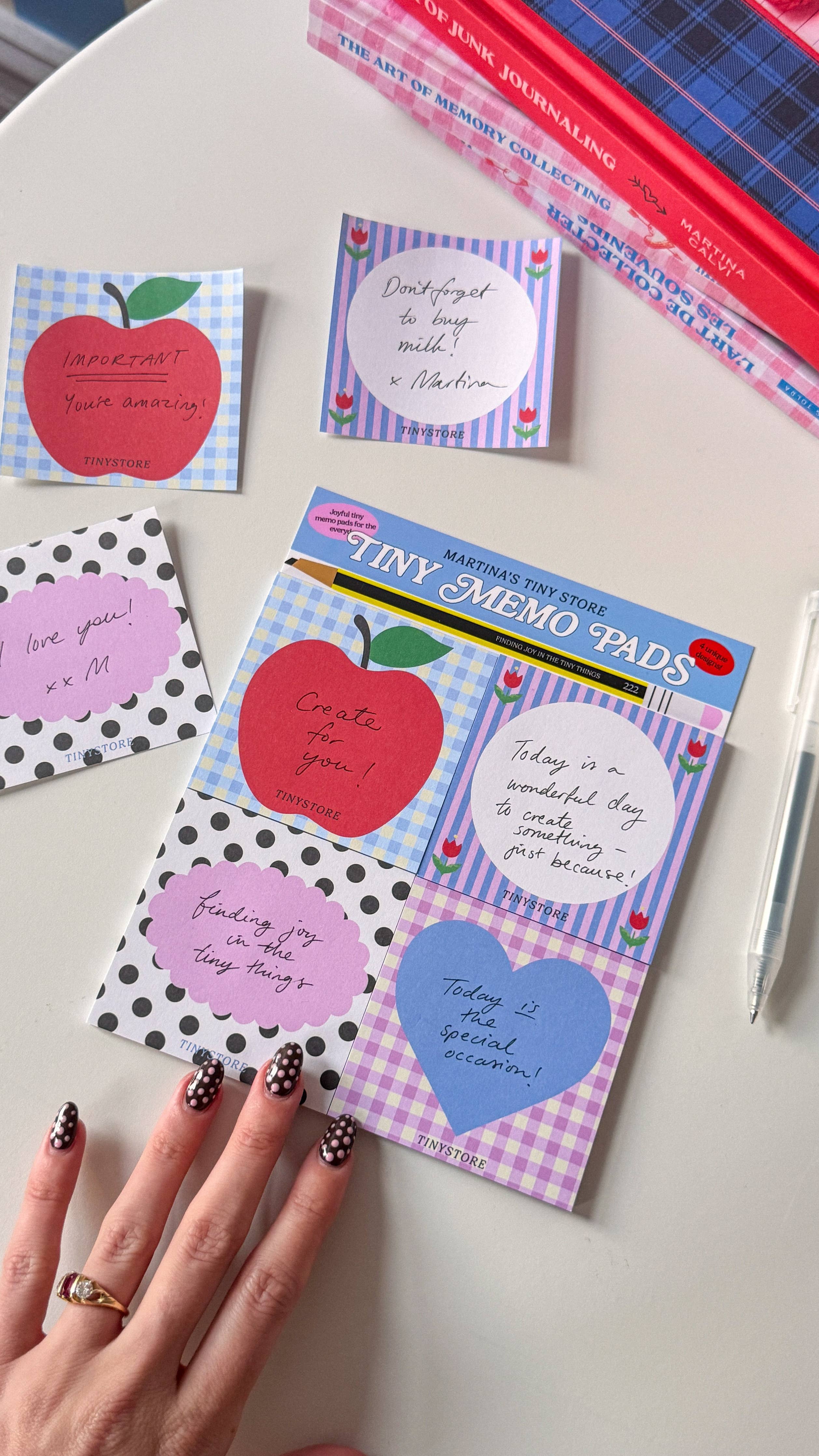 TINY STORE The Cutest Desk Memo pads (4 pack) - Image 4