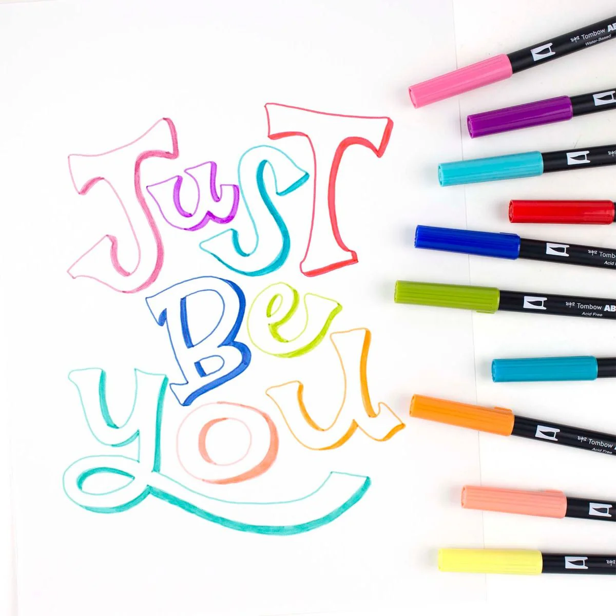 Tombow Dual Brush Marker - Retro Palette - Image 3