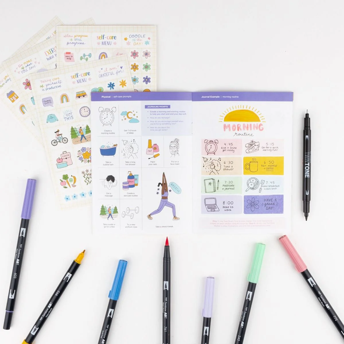 Tombow Self Care Journaling Kit - Image 8
