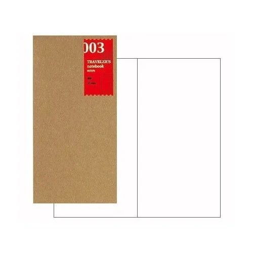 Traveler's Blank Notebook Refill - Regular Size - Image 5