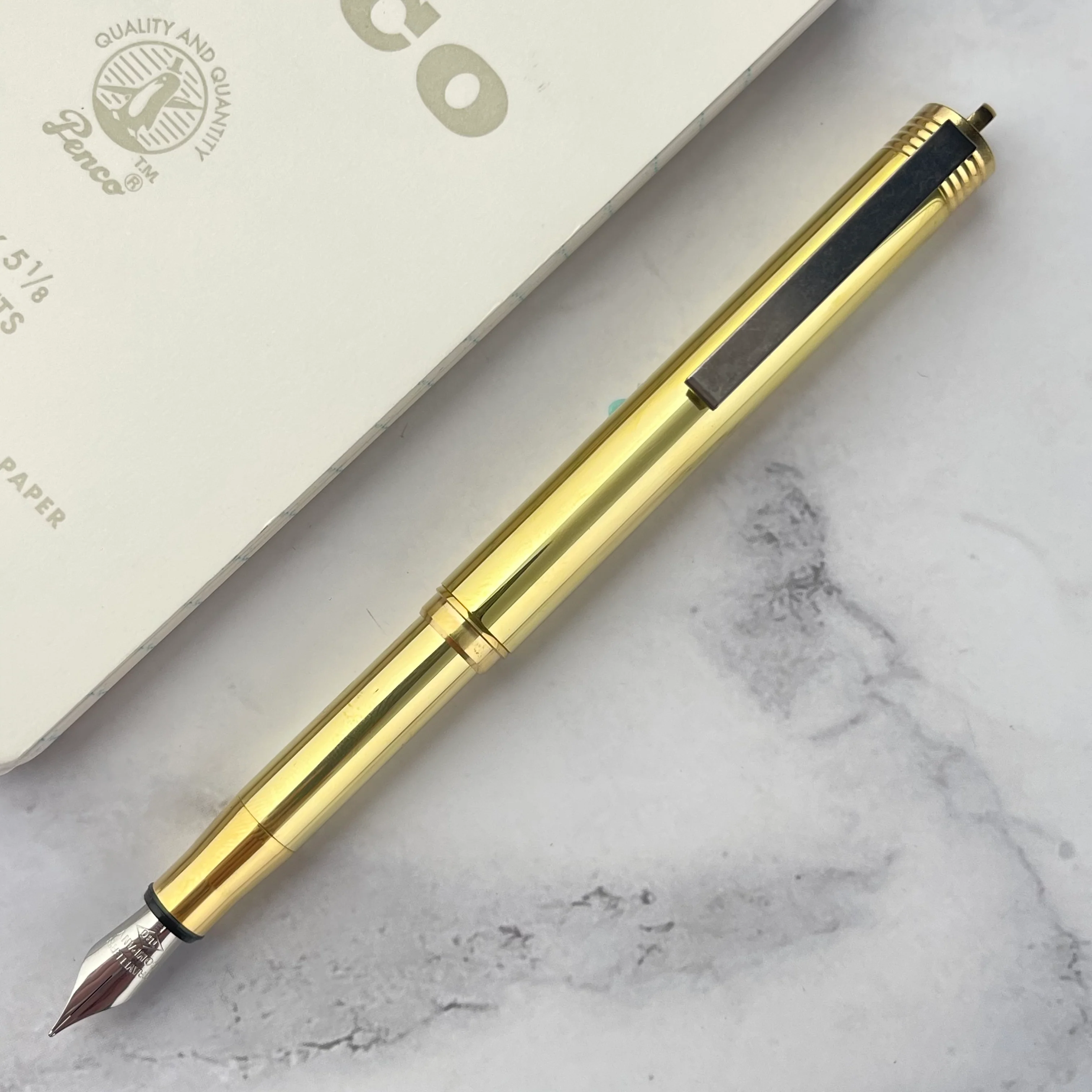 Traveler's Brass Fountain Pen - Image 8