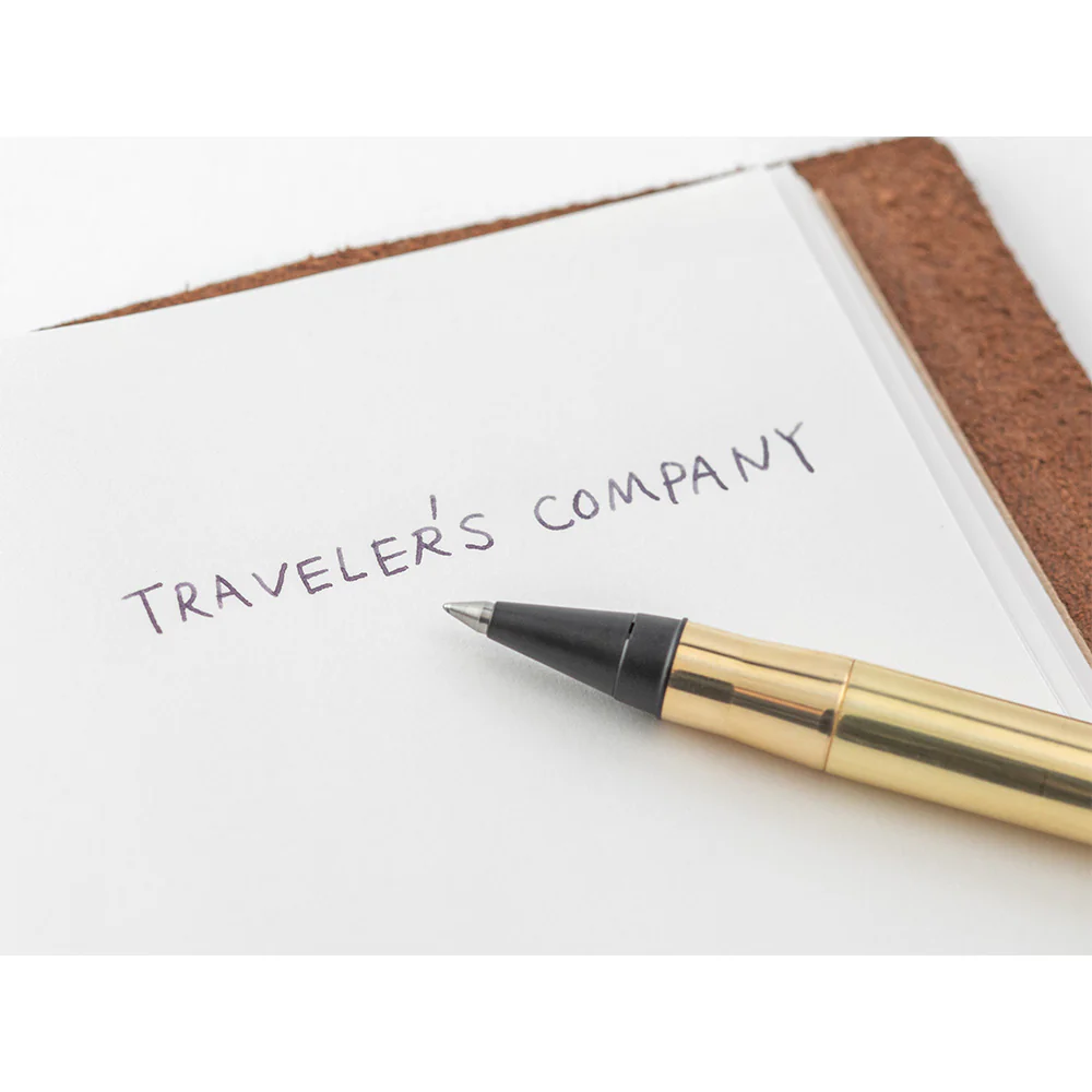 Traveler's Brass Rollerball Pen - Image 7