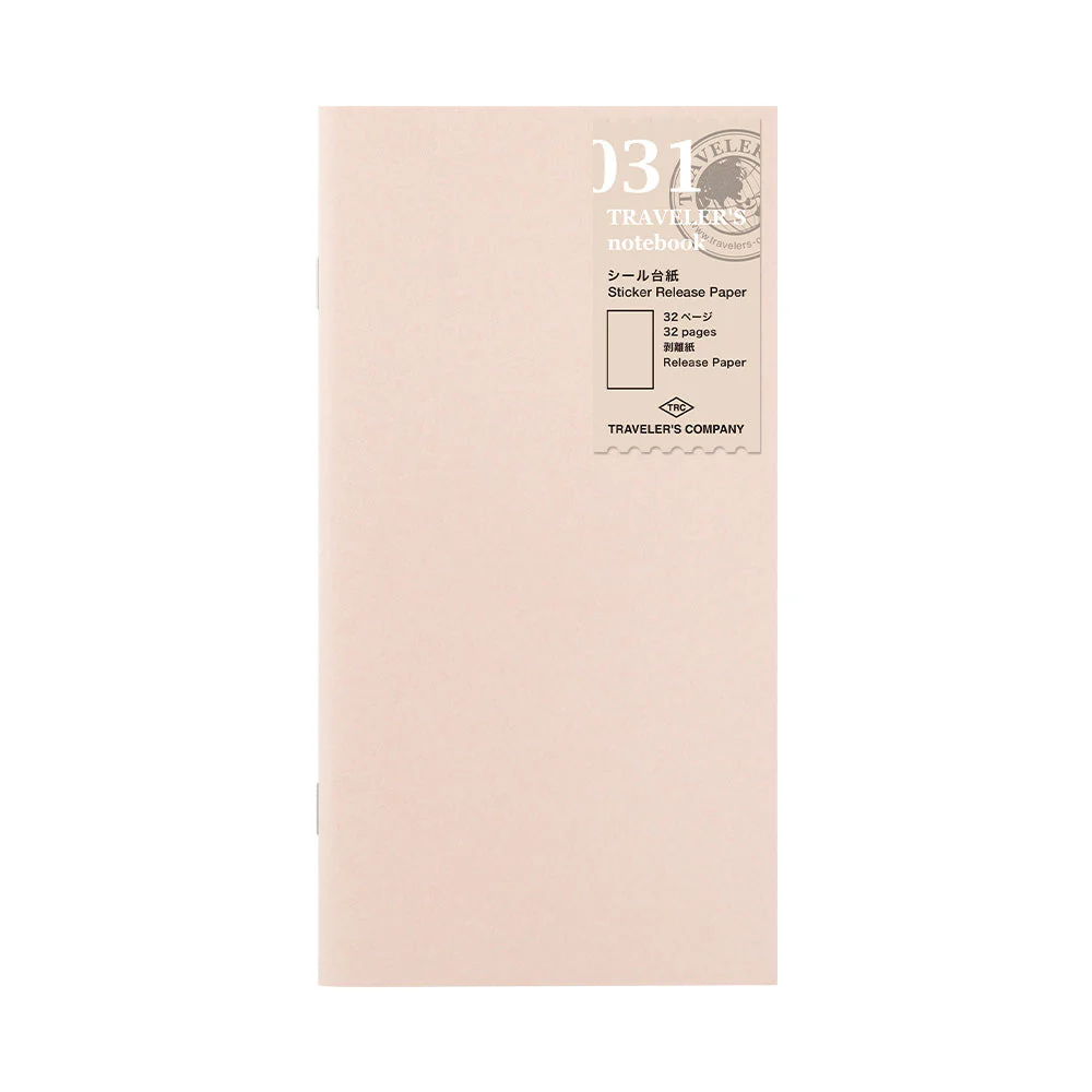 Traveler's Sticker Release Notebook Refill - Regular Size - Image 4