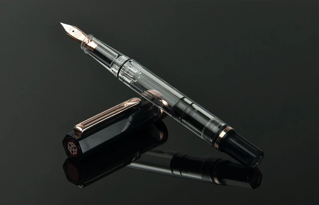TWSBI Eco Fountain Pen - Smoke w/ Rose Gold - Image 11