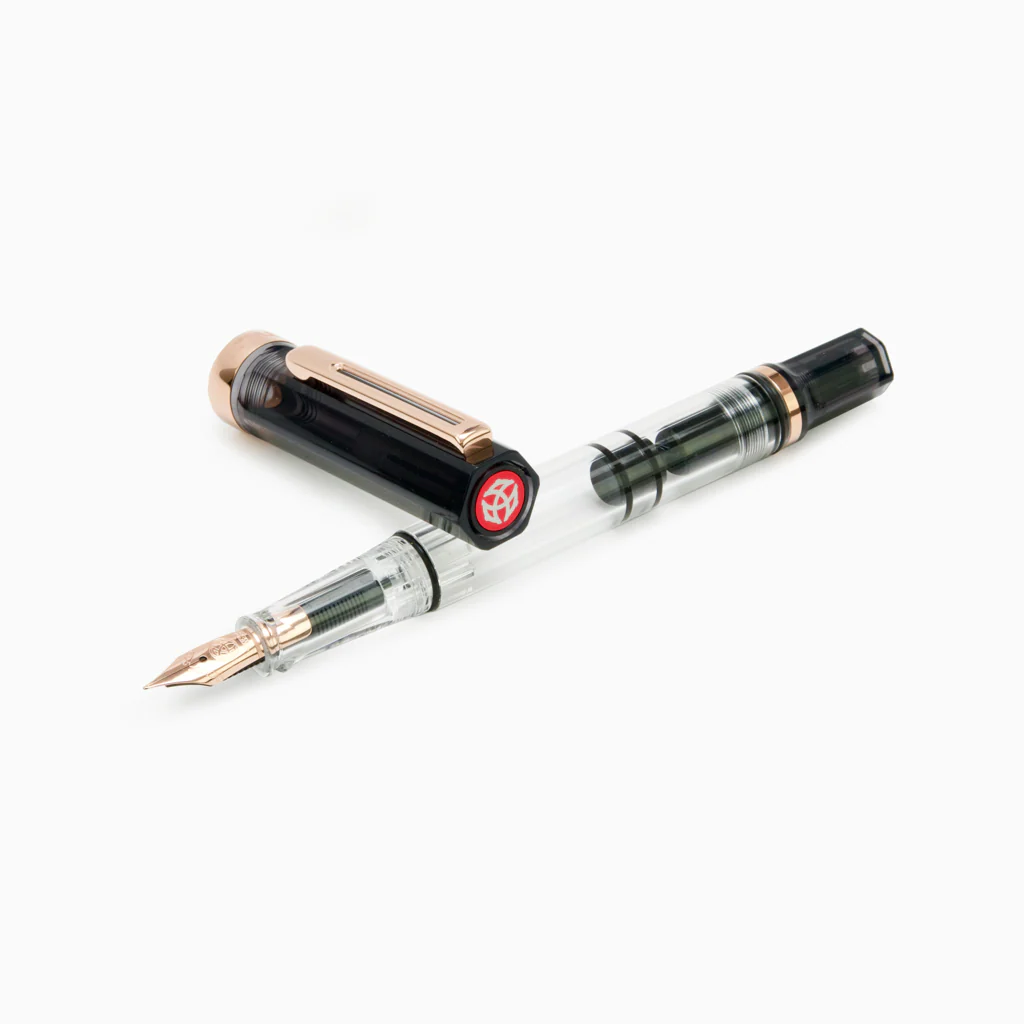 TWSBI Eco Fountain Pen - Smoke w/ Rose Gold - Image 6